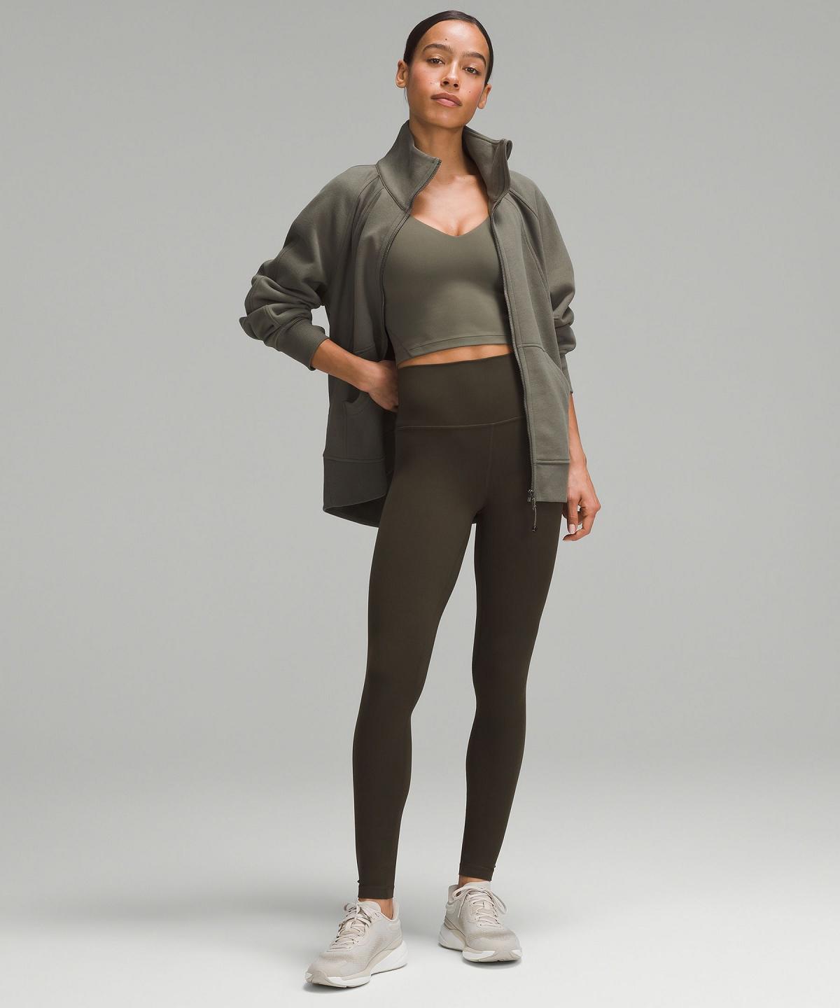 Lululemon Align™ High-Rise31" Bukse Dame Mørke Olivengrønne | NO_LuLu74327