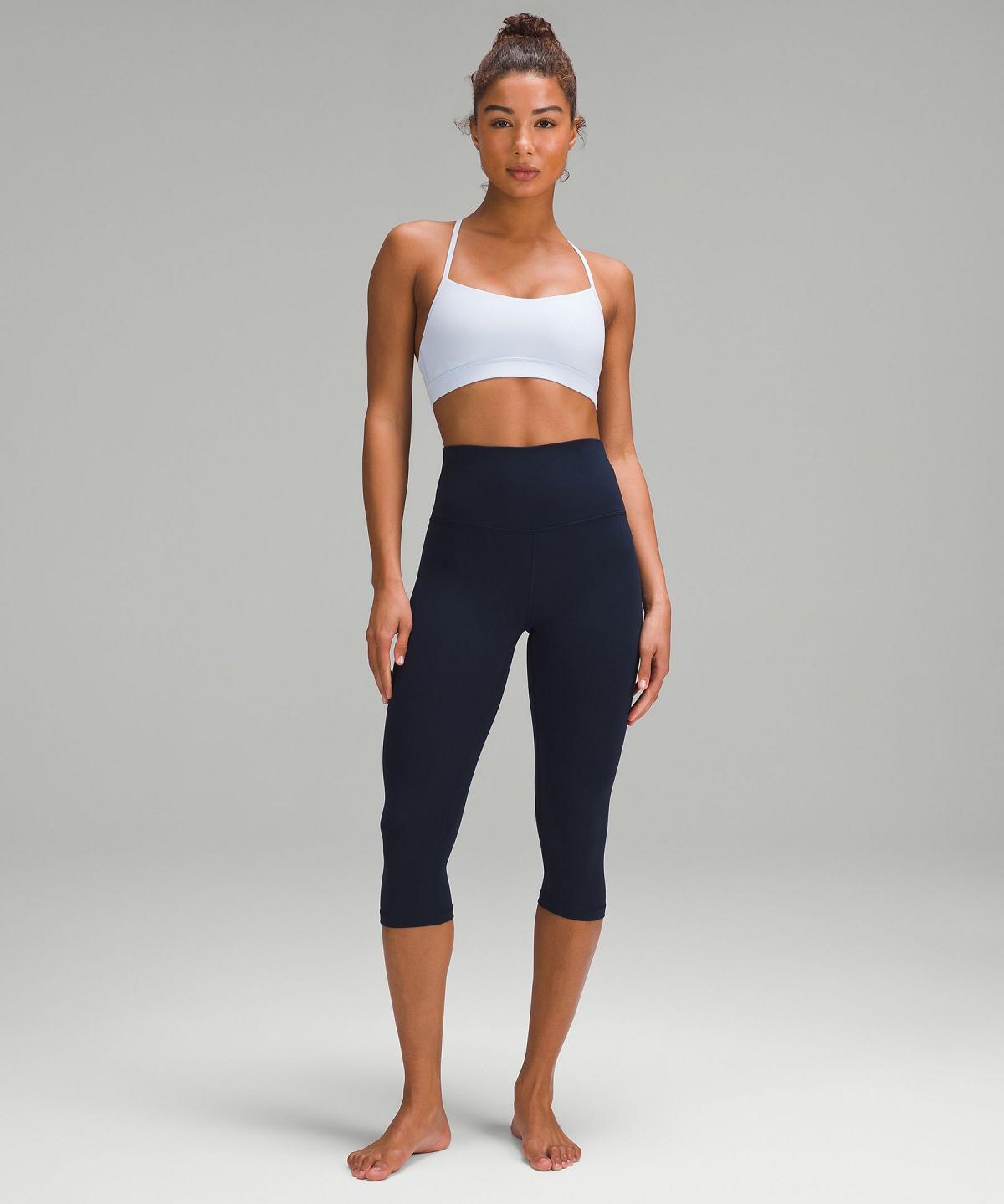 Lululemon Align™ High-Rise Crop 17" Bukse Dame Marineblå | NO_LuLu25218