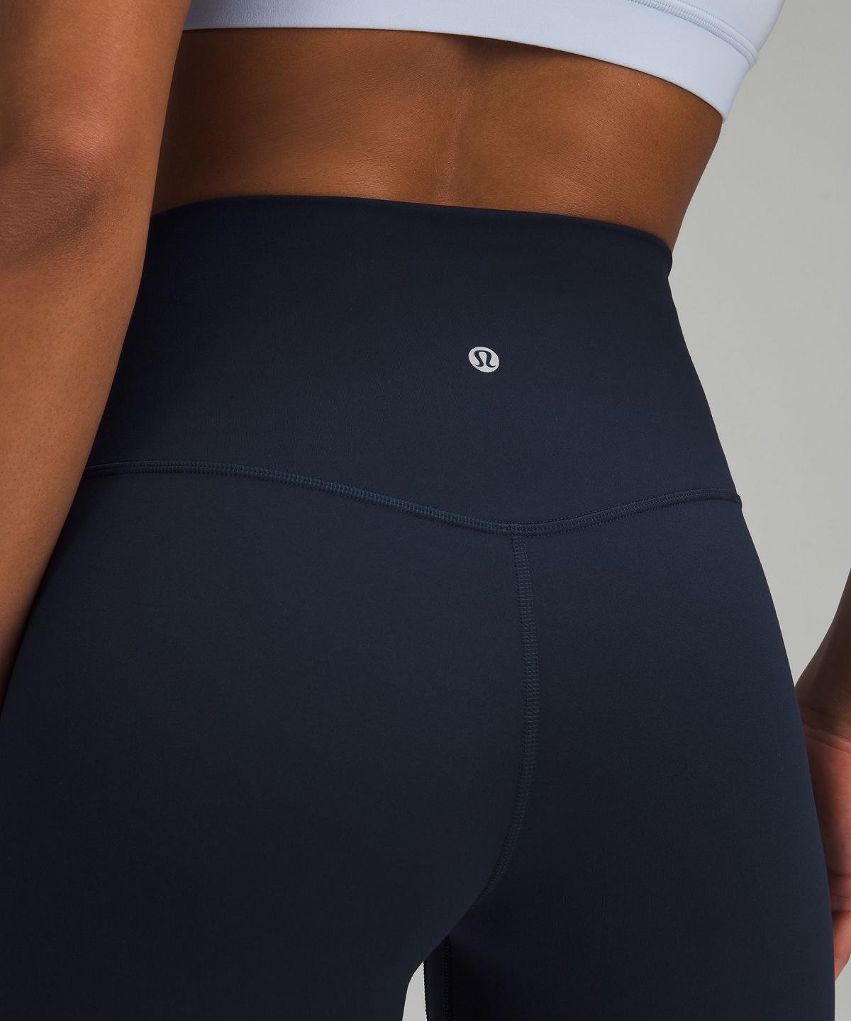 Lululemon Align™ High-Rise Crop 17" Bukse Dame Marineblå | NO_LuLu25218