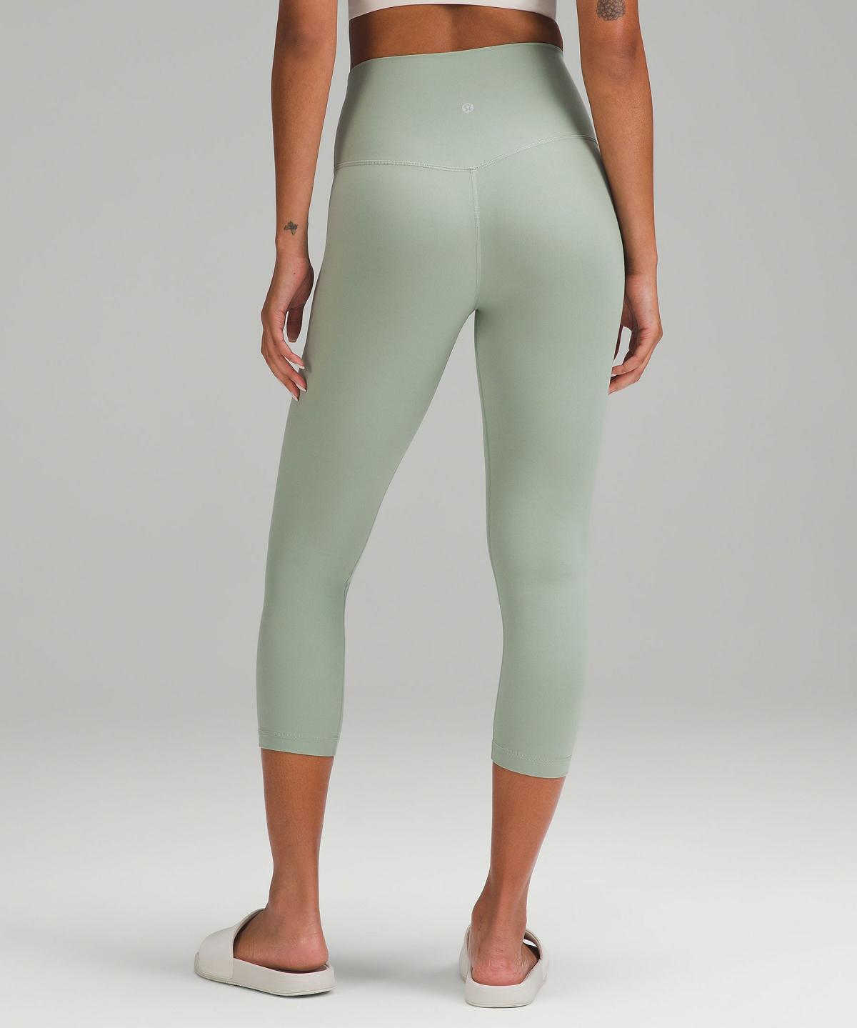 Lululemon Align™ High-Rise Crop 21" Bukse Dame Grønn | NO_LuLu39327