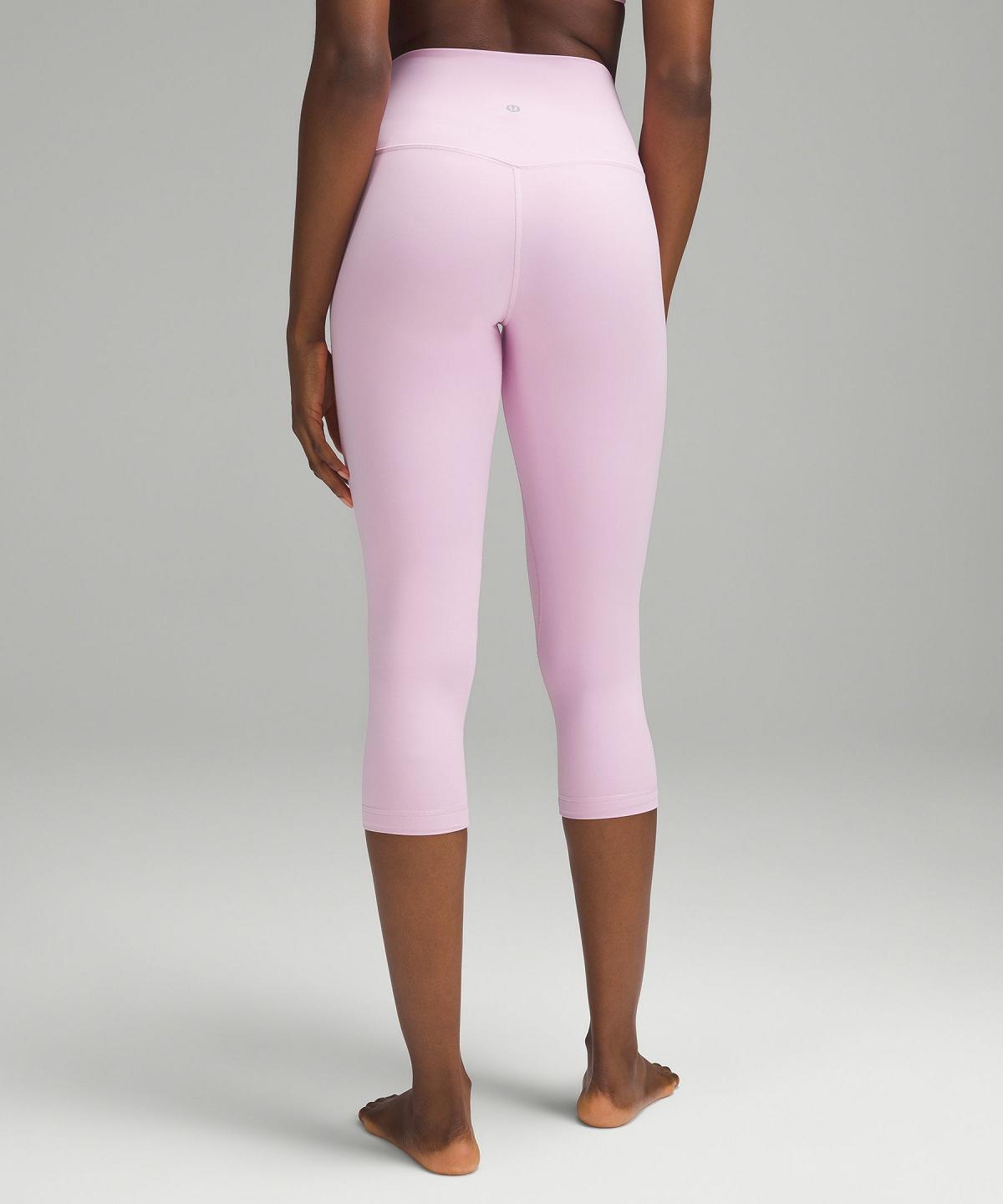 Lululemon Align™ High-Rise Crop 21" Bukse Dame Rosa | NO_LuLu53298