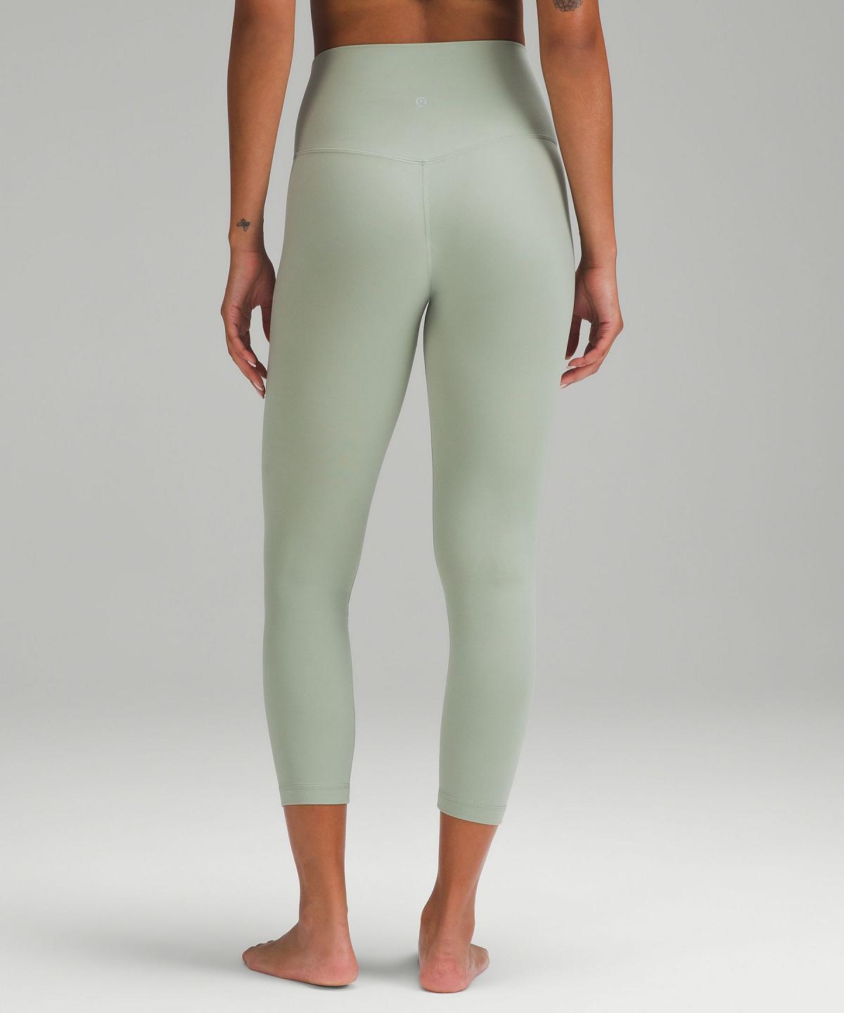 Lululemon Align™ High-Rise Crop 23" Bukse Dame Grønn | NO_LuLu47246