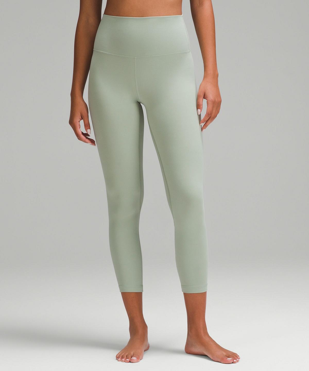 Lululemon Align™ High-Rise Crop 23" Bukse Dame Grønn | NO_LuLu47246