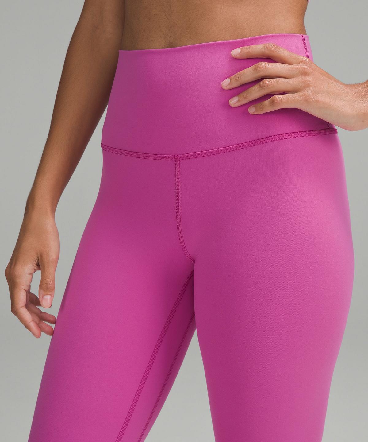 Lululemon Align™ High-Rise Crop 23" Bukse Dame Rosa | NO_LuLu62106