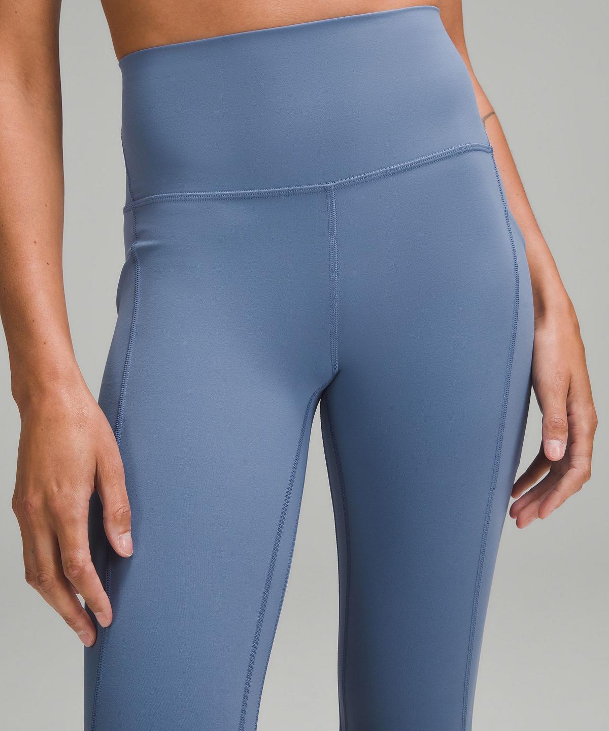 Lululemon Align™ High-Rise Crop with Pockets 23" Leggings Dame Blå | NO_LuLu82642