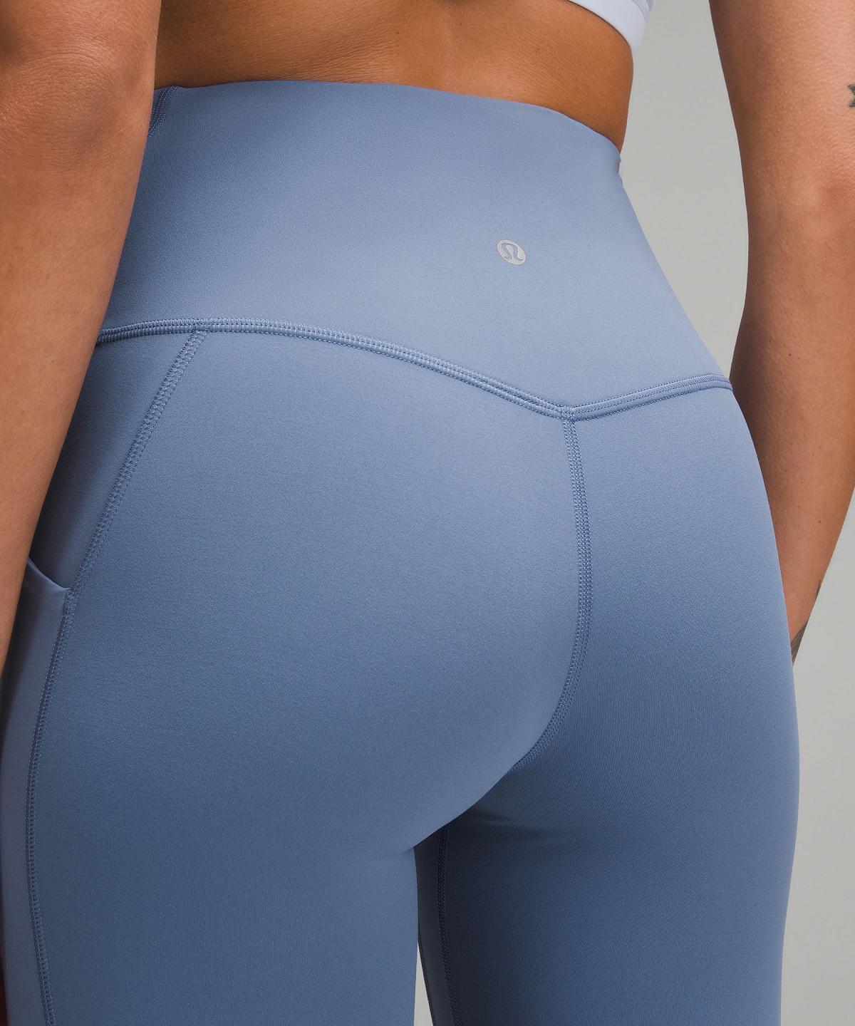 Lululemon Align™ High-Rise Crop with Pockets 23" Leggings Dame Blå | NO_LuLu82642