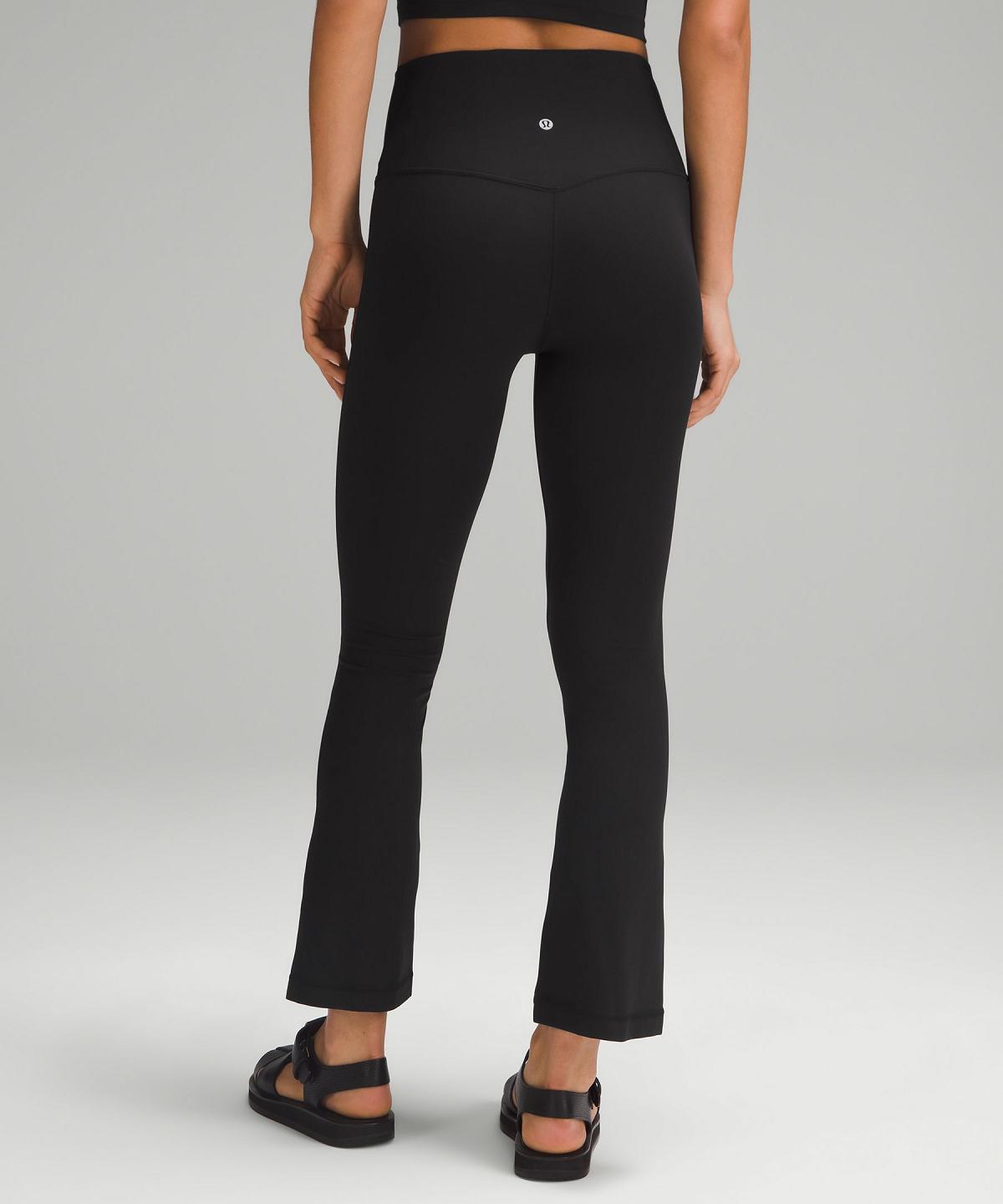 Lululemon Align™ High-Rise Mini-Flare Bukse Dame Svarte | NO_LuLu86127