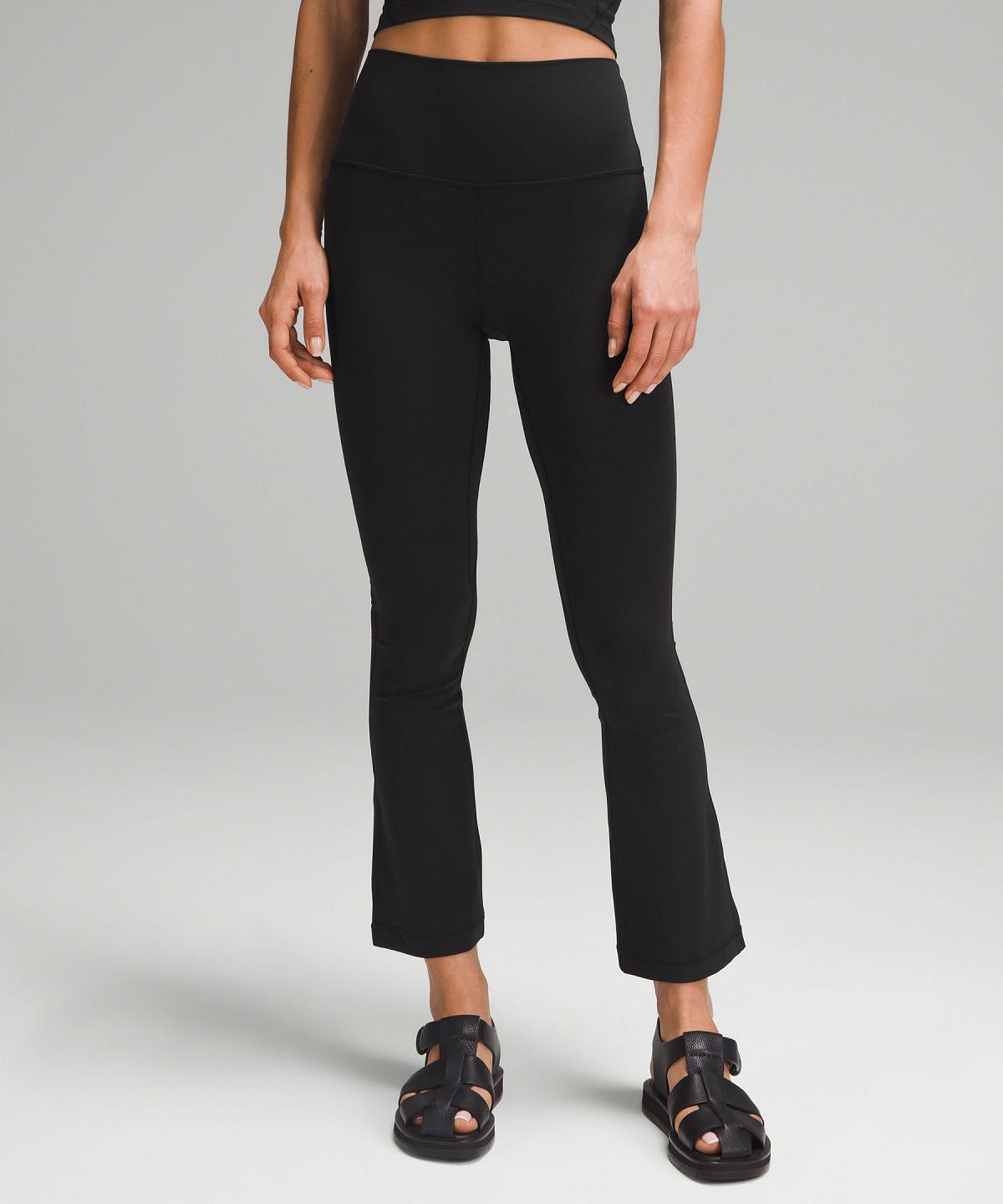 Lululemon Align™ High-Rise Mini-Flare Bukse Dame Svarte | NO_LuLu86127