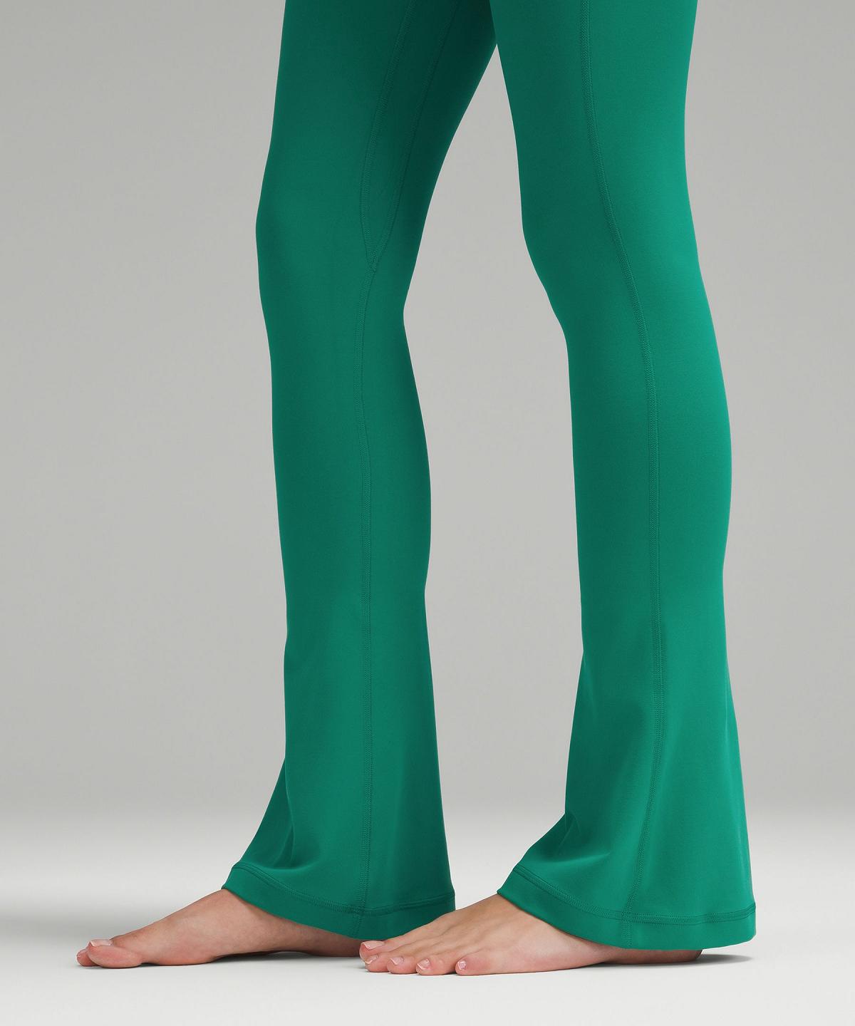 Lululemon Align™ High-Rise Mini-Flare Pant Leggings Dame Grønn | NO_LuLu10862