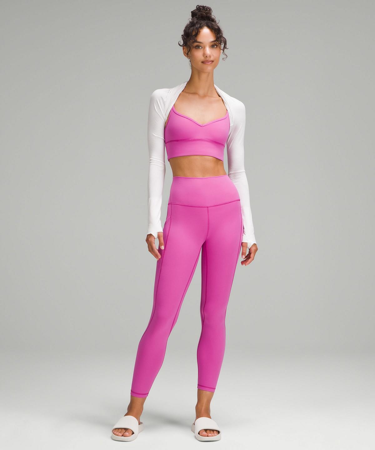 Lululemon Align™ High-Rise Pant with Pockets 25" Leggings Dame Rosa | NO_LuLu89109