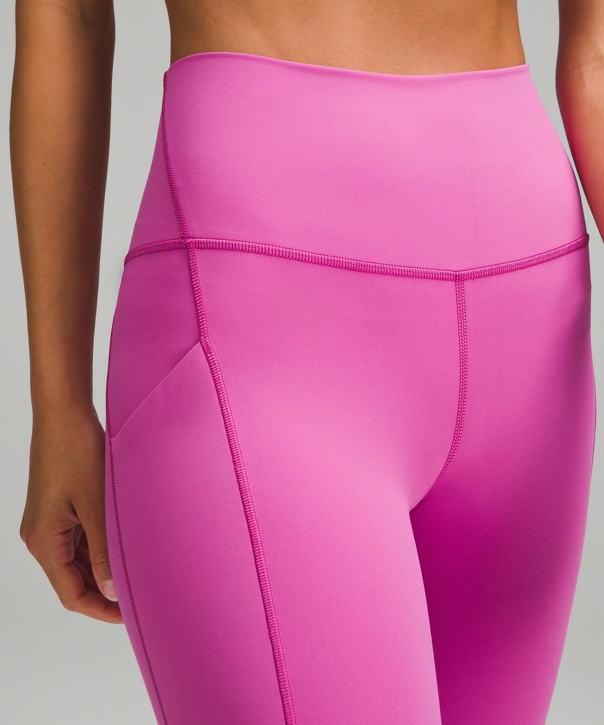 Lululemon Align™ High-Rise Pant with Pockets 25" Leggings Dame Rosa | NO_LuLu89109