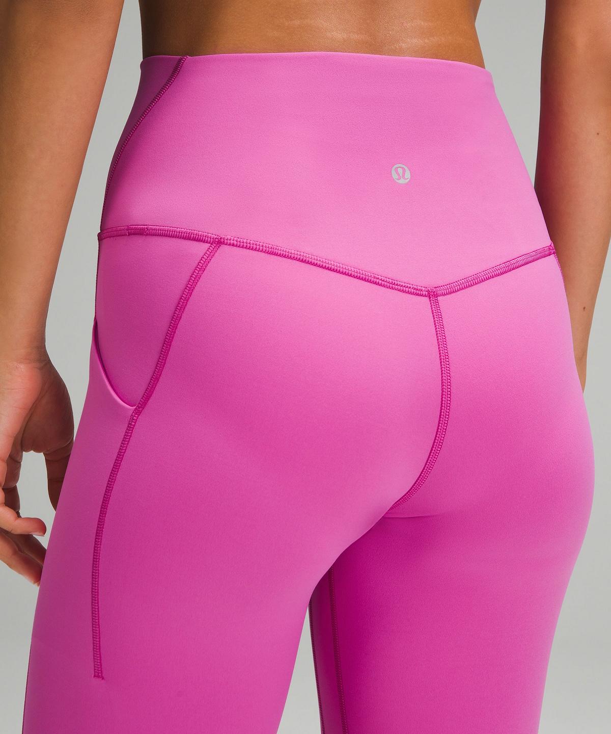 Lululemon Align™ High-Rise Pant with Pockets 25" Leggings Dame Rosa | NO_LuLu89109