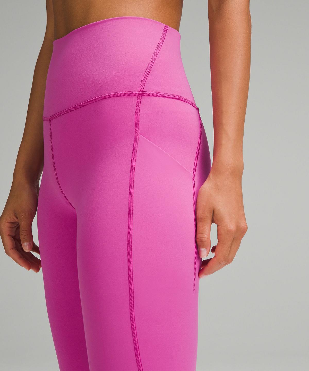 Lululemon Align™ High-Rise Pant with Pockets 25" Leggings Dame Rosa | NO_LuLu89109