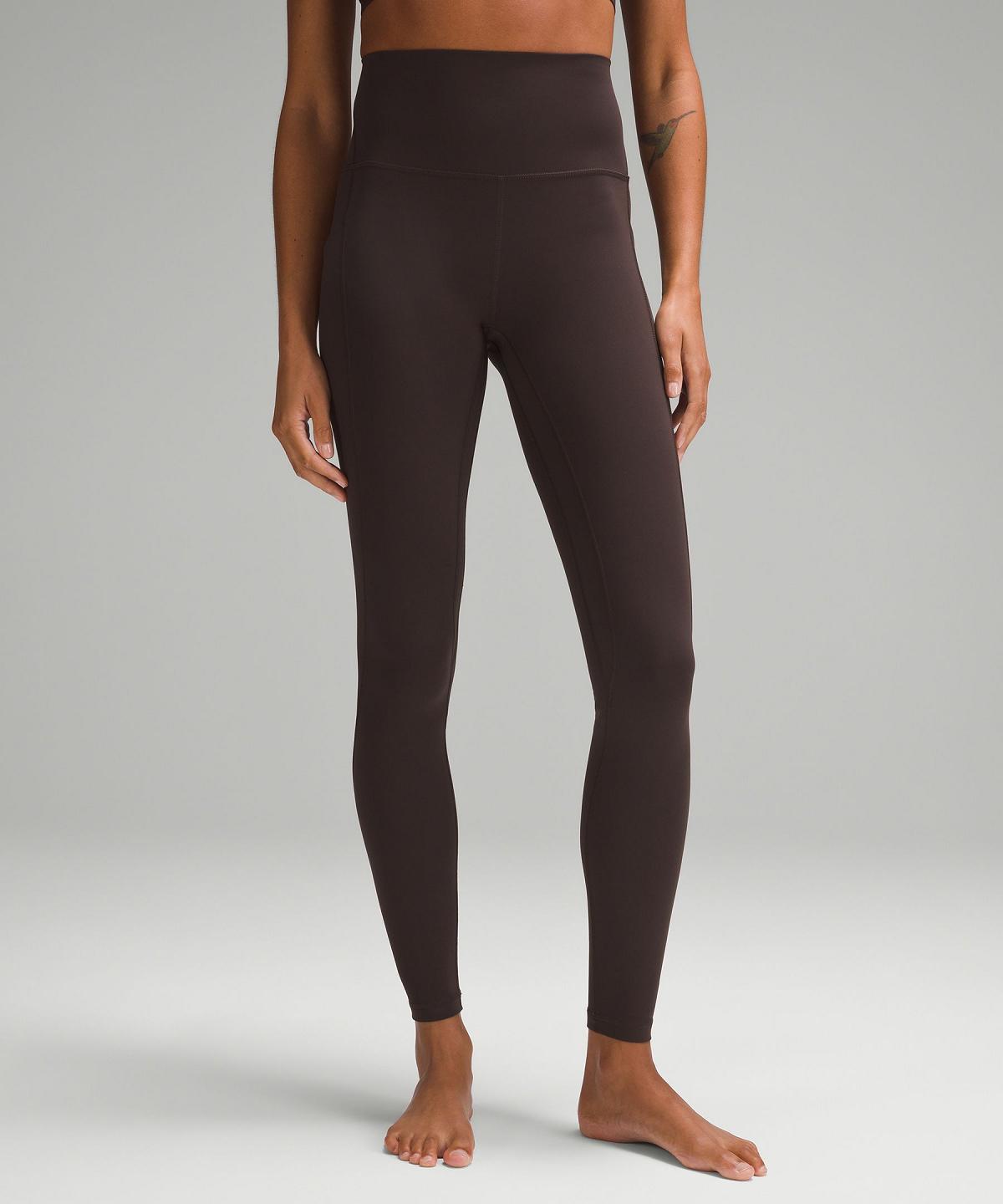 Lululemon Align™ High-Risewith Pockets 28" Bukse Dame Kaffe | NO_LuLu49891