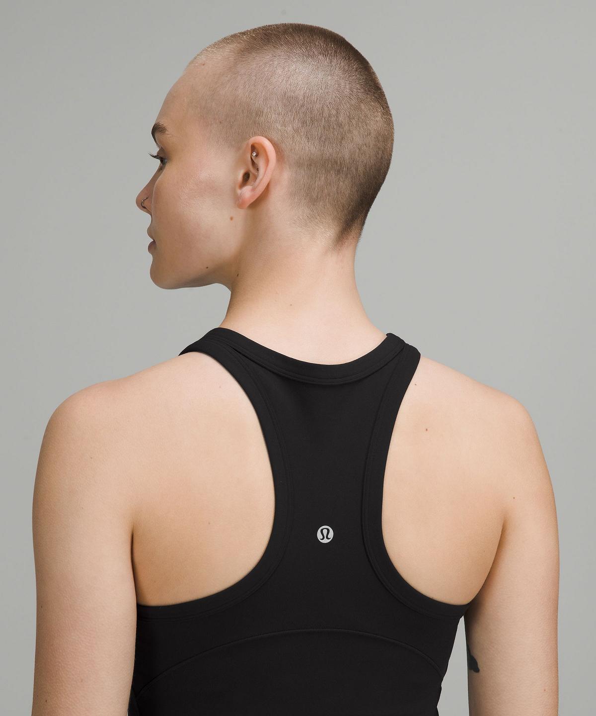 Lululemon Align™ Hip-Length Racerback Tank Top Dame Svarte | NO_LuLu29952