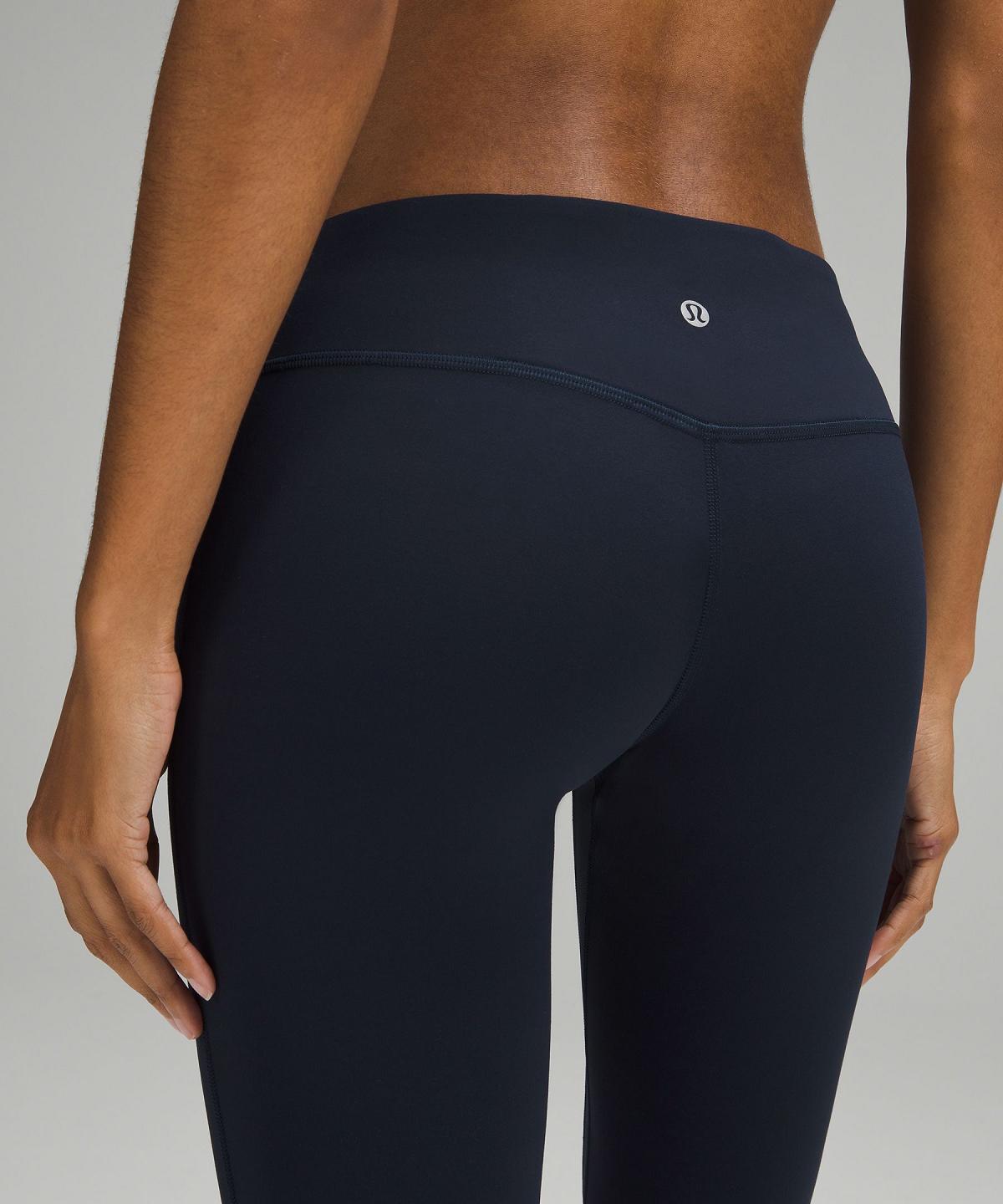 Lululemon Align™ Low-Rise Flared Pant 32.5" Leggings Dame Marineblå | NO_LuLu40908