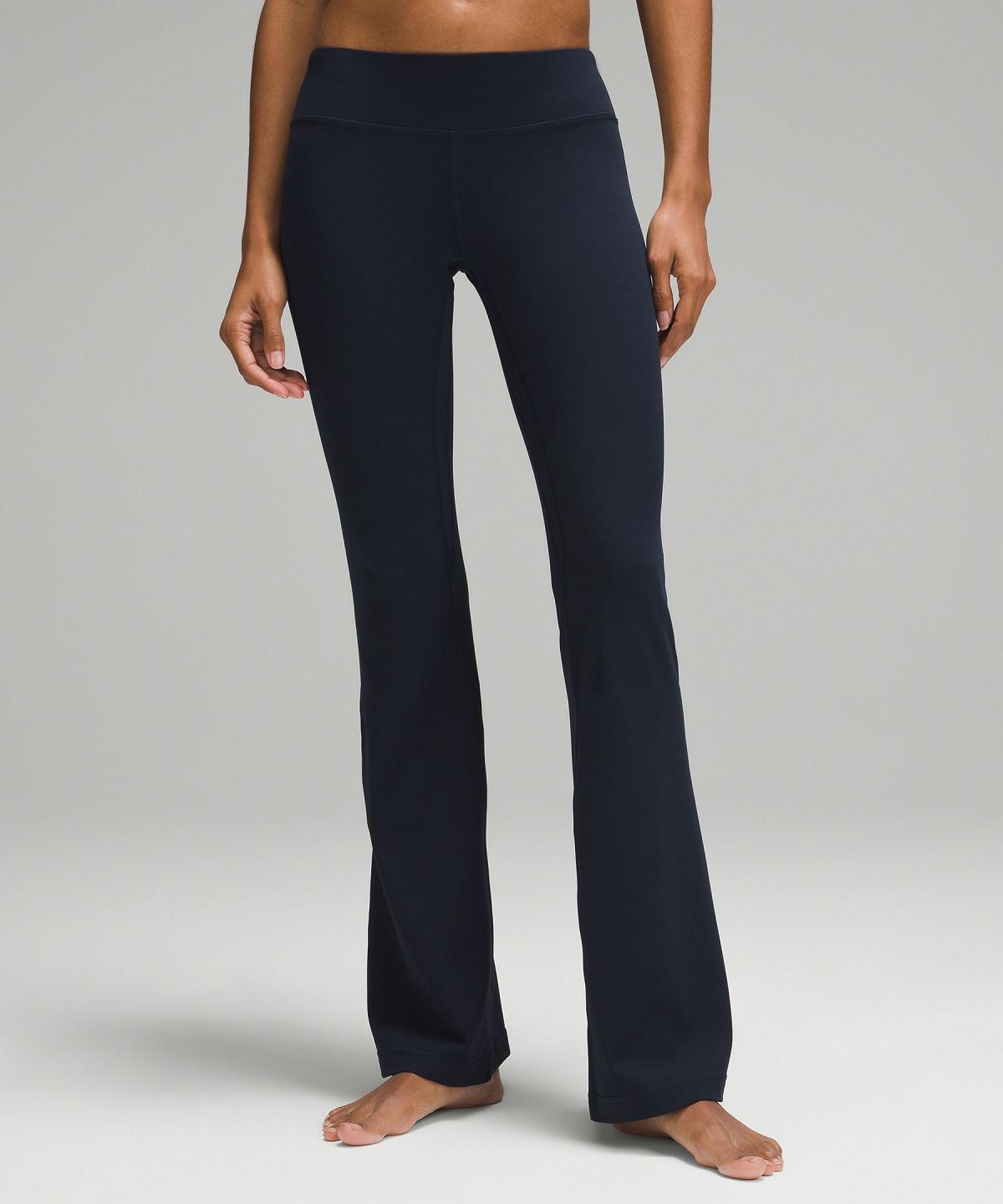 Lululemon Align™ Low-Rise Flared Pant 32.5" Leggings Dame Marineblå | NO_LuLu40908