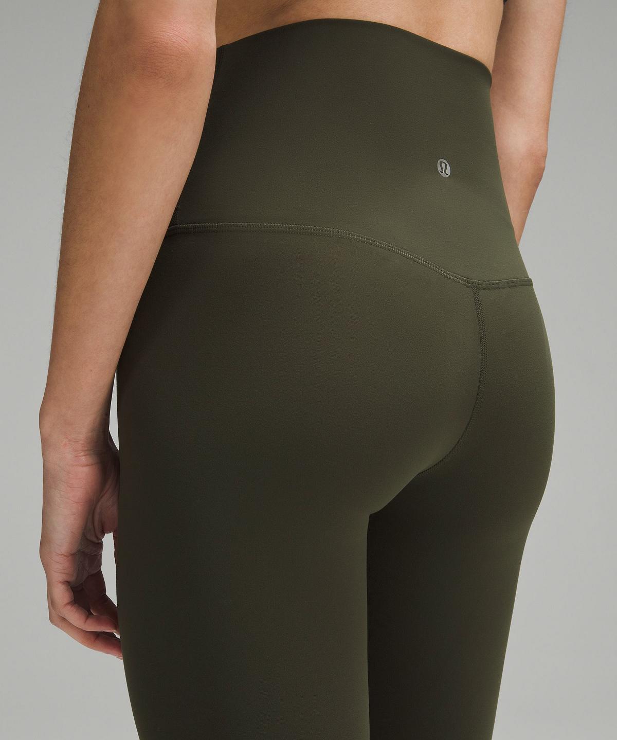 Lululemon Align™ Super-High-Rise28" Bukse Dame Mørke Olivengrønne | NO_LuLu27382