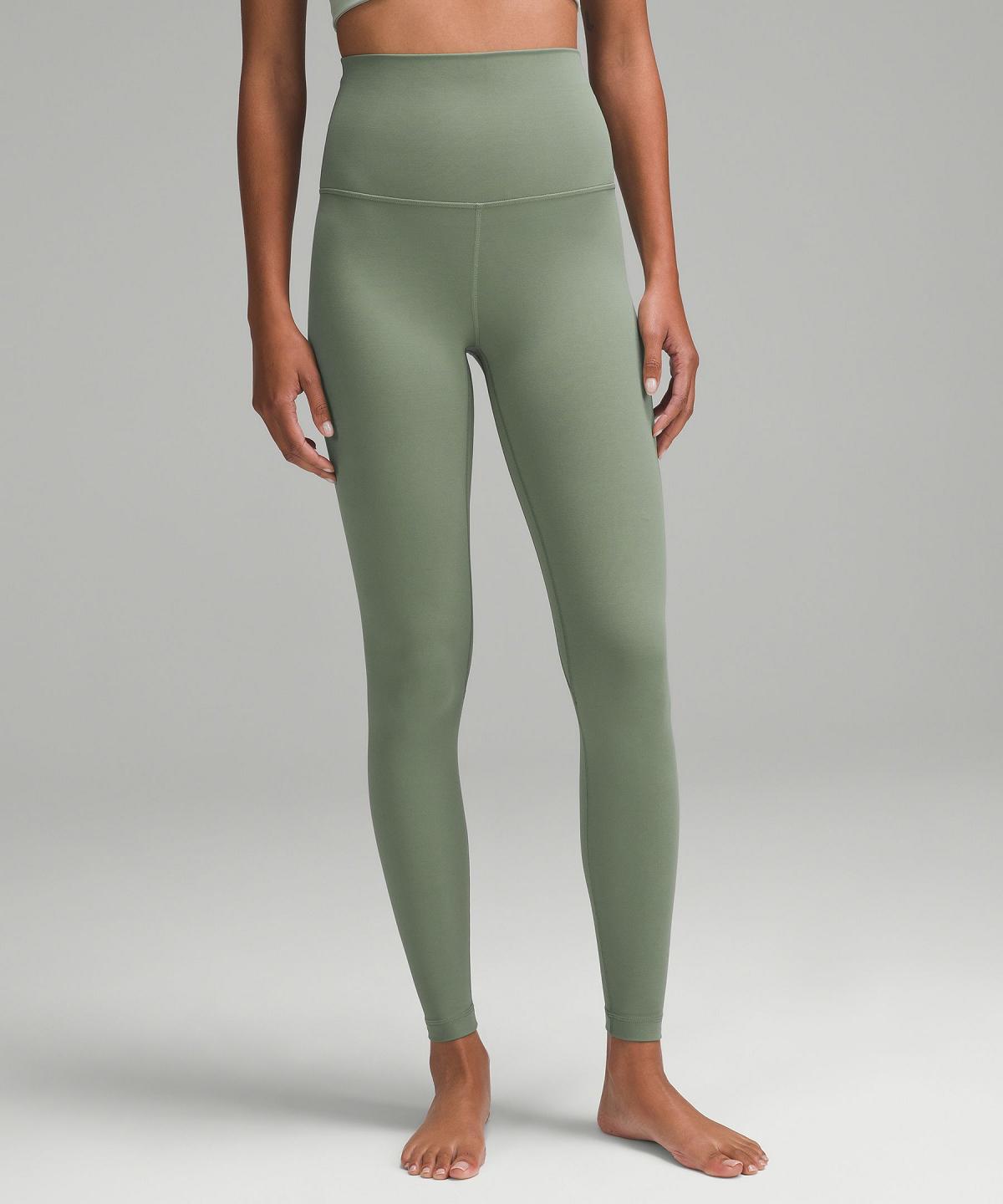 Lululemon Align™ Super-High-Rise Pant 28" Leggings Dame Grønn | NO_LuLu80032