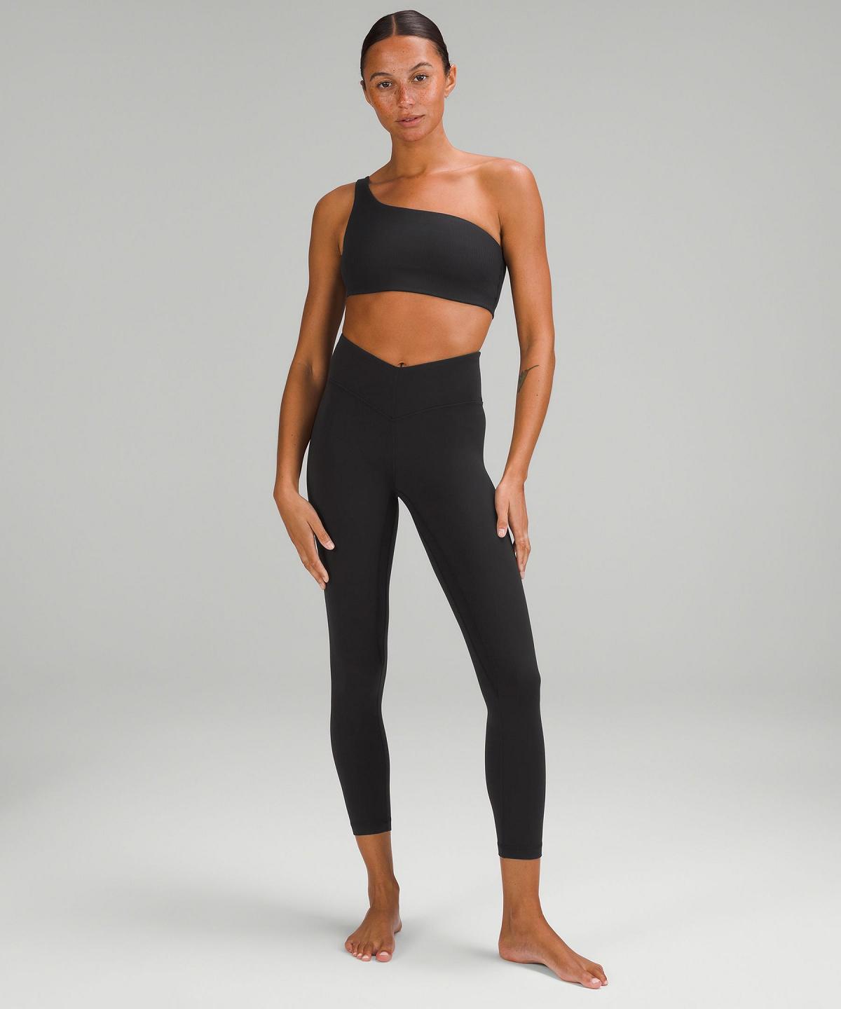 Lululemon Align™ V-Waist25" Bukse Dame Svarte | NO_LuLu31951