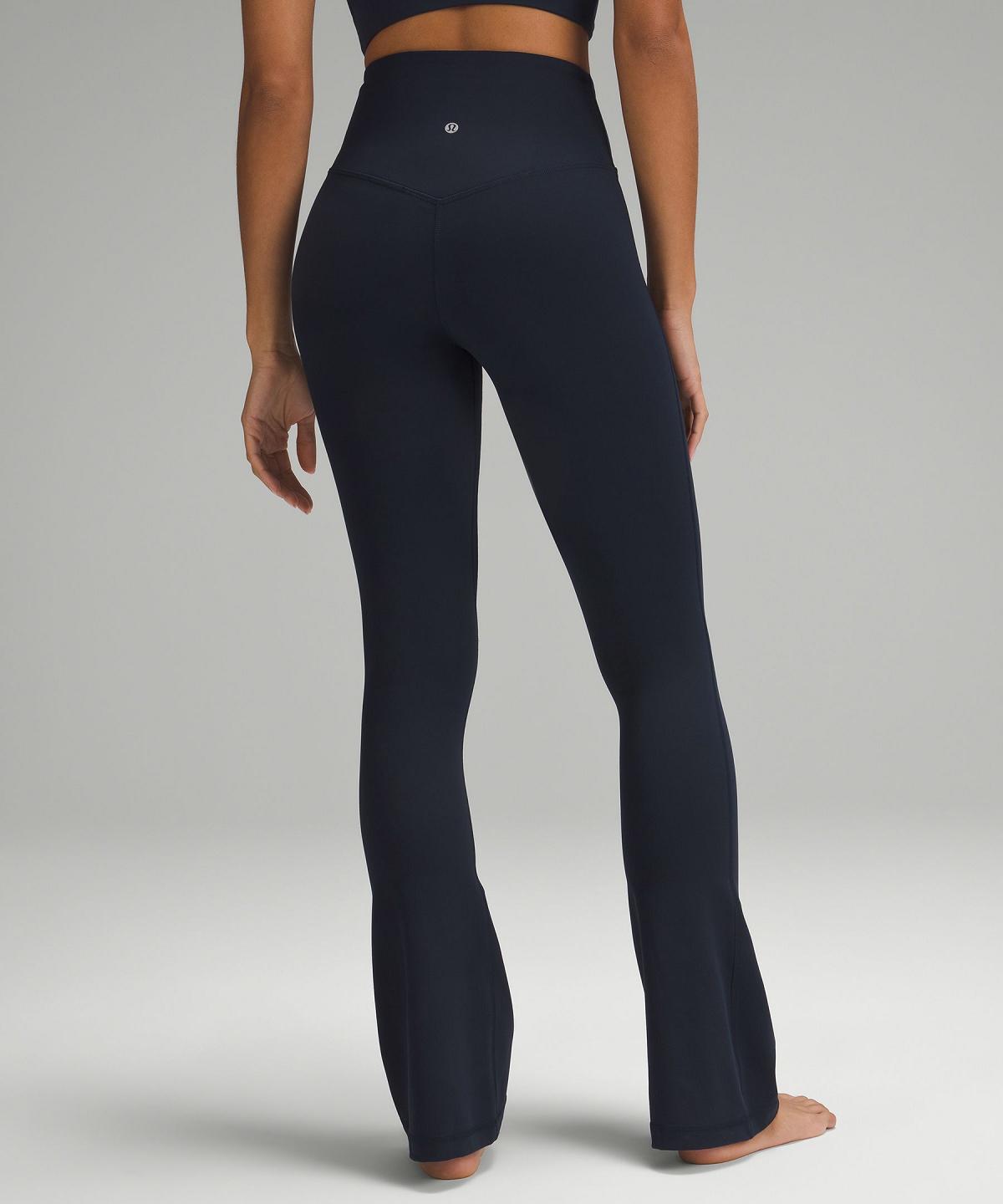 Lululemon Align™ V-Waist Mini-Flare Pant Leggings Dame Marineblå | NO_LuLu64168