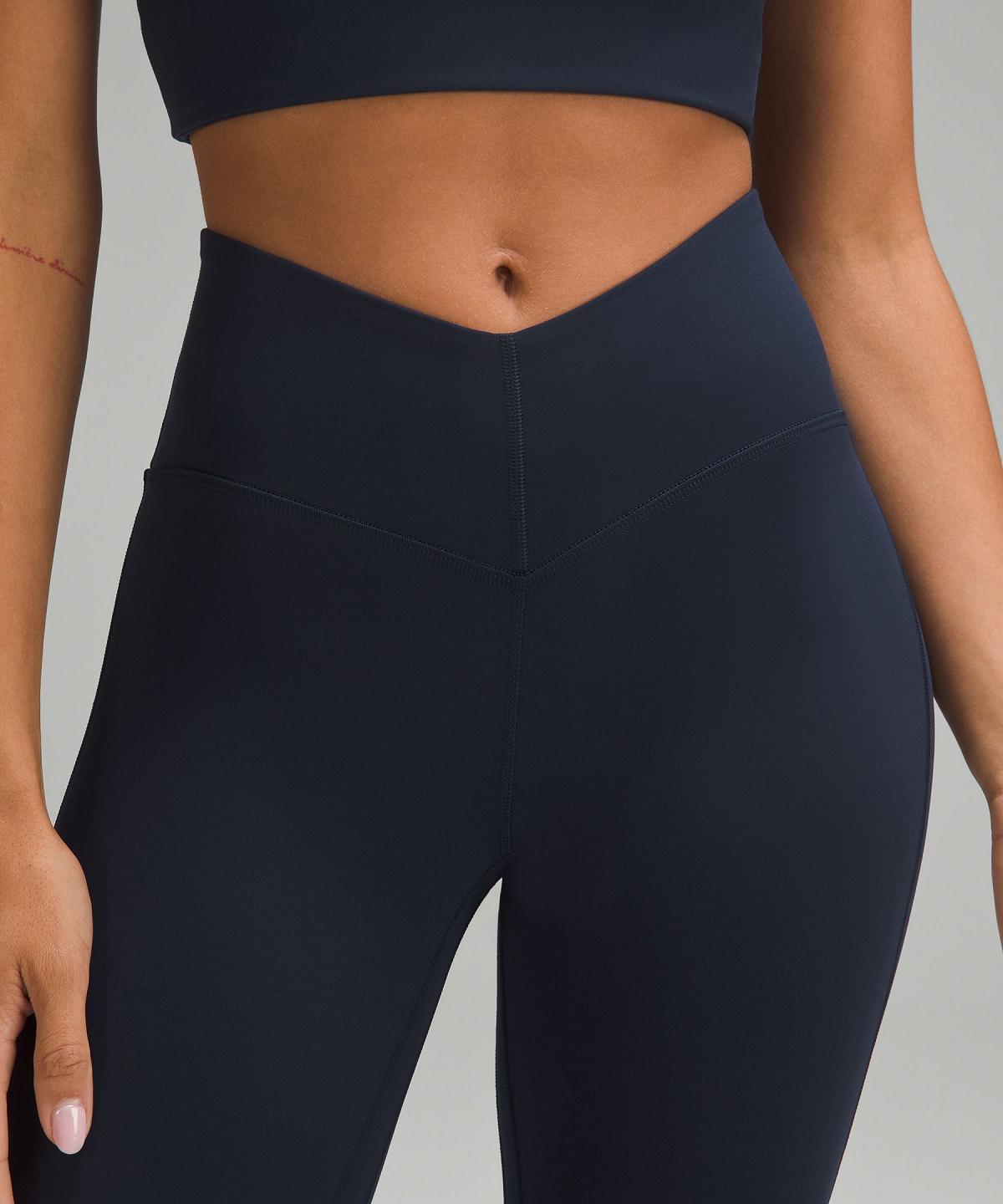 Lululemon Align™ V-Waist Mini-Flare Pant Leggings Dame Marineblå | NO_LuLu64168