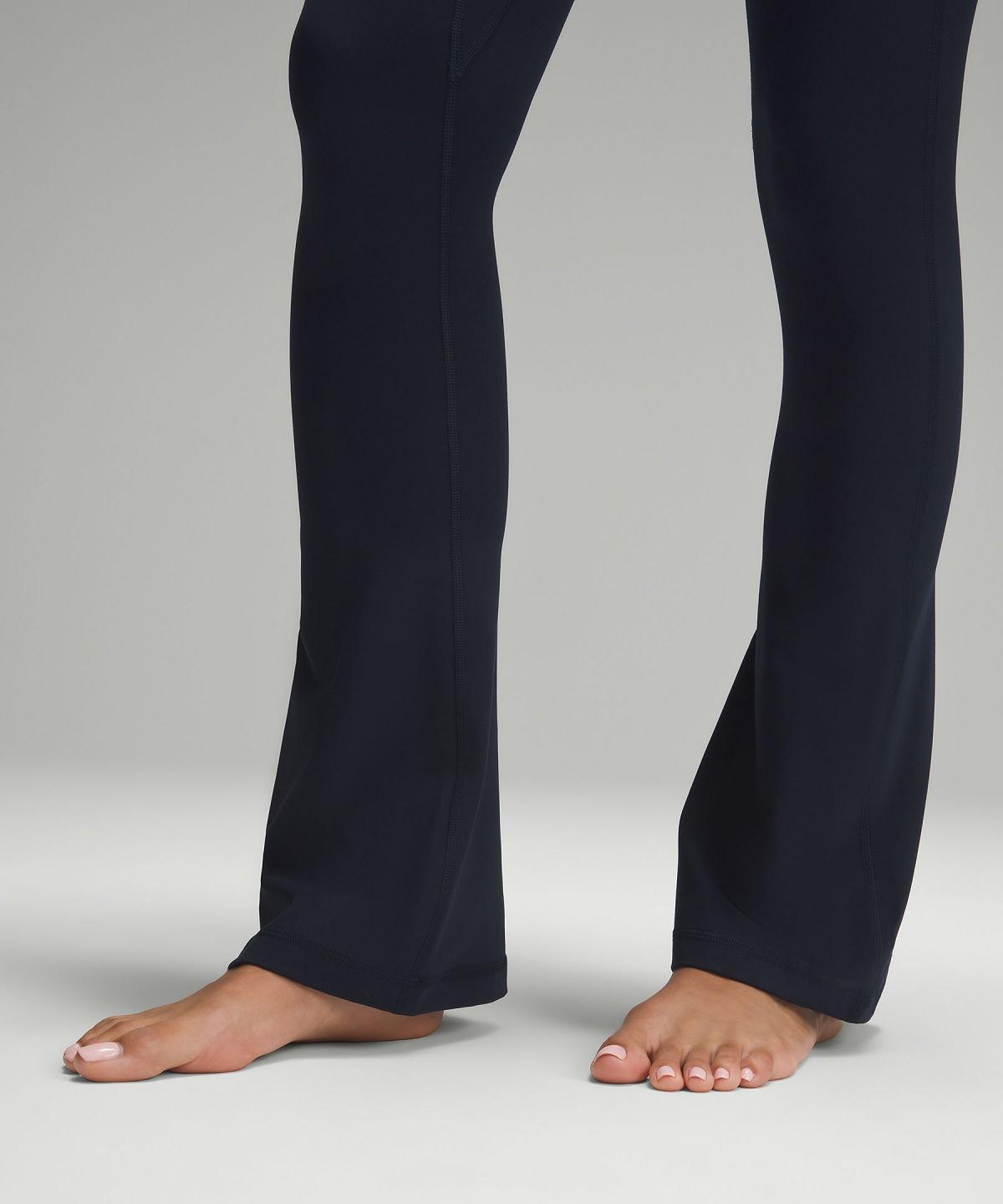 Lululemon Align™ V-Waist Mini-Flare Pant Leggings Dame Marineblå | NO_LuLu64168