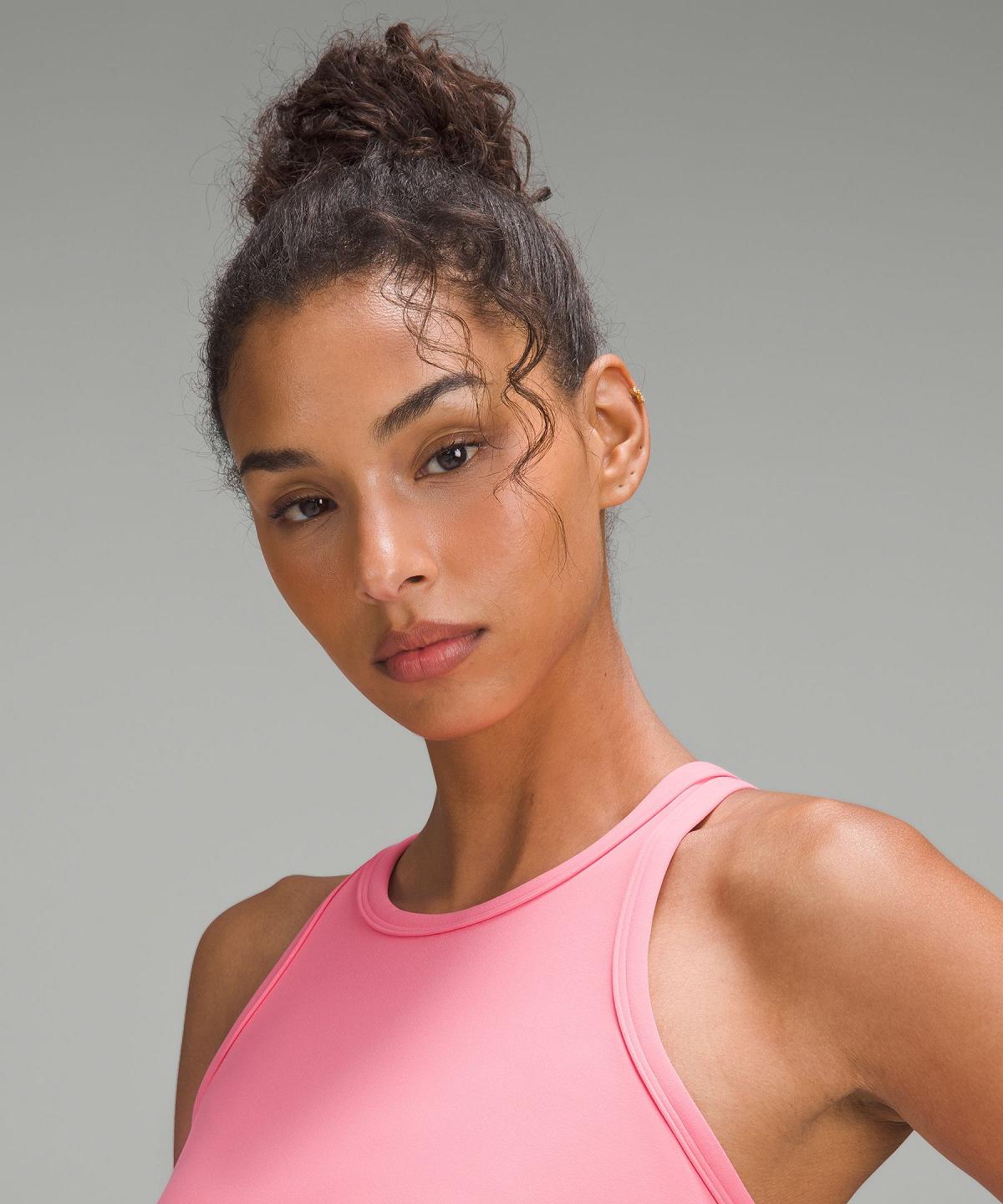 Lululemon Align™ Waist-Length Racerback Tank Top Dame Rosa | NO_LuLu73894