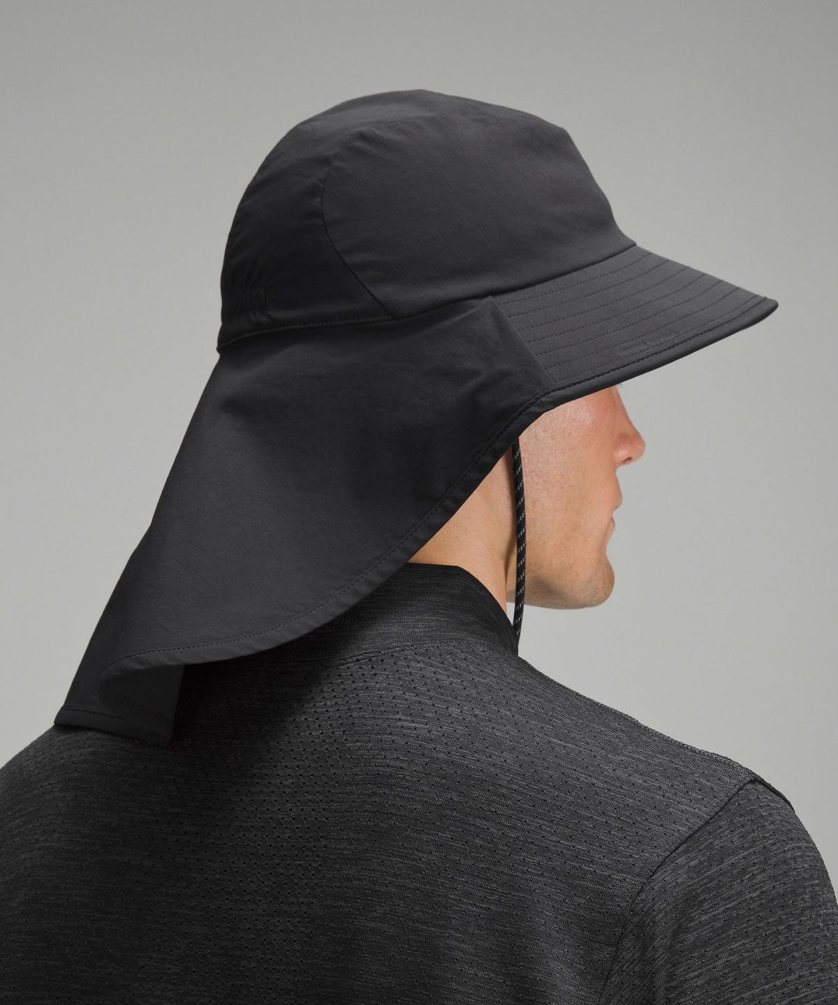 Lululemon All Sport Wide-Brim Hatt Herre Svarte | NO_LuLu71270