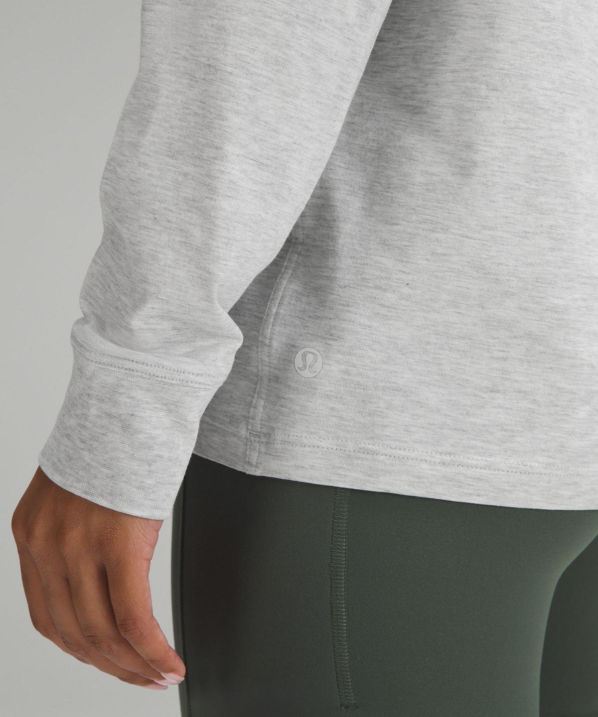 Lululemon All Yours Langermet Skjorte Dame Lyse Grå | NO_LuLu31268