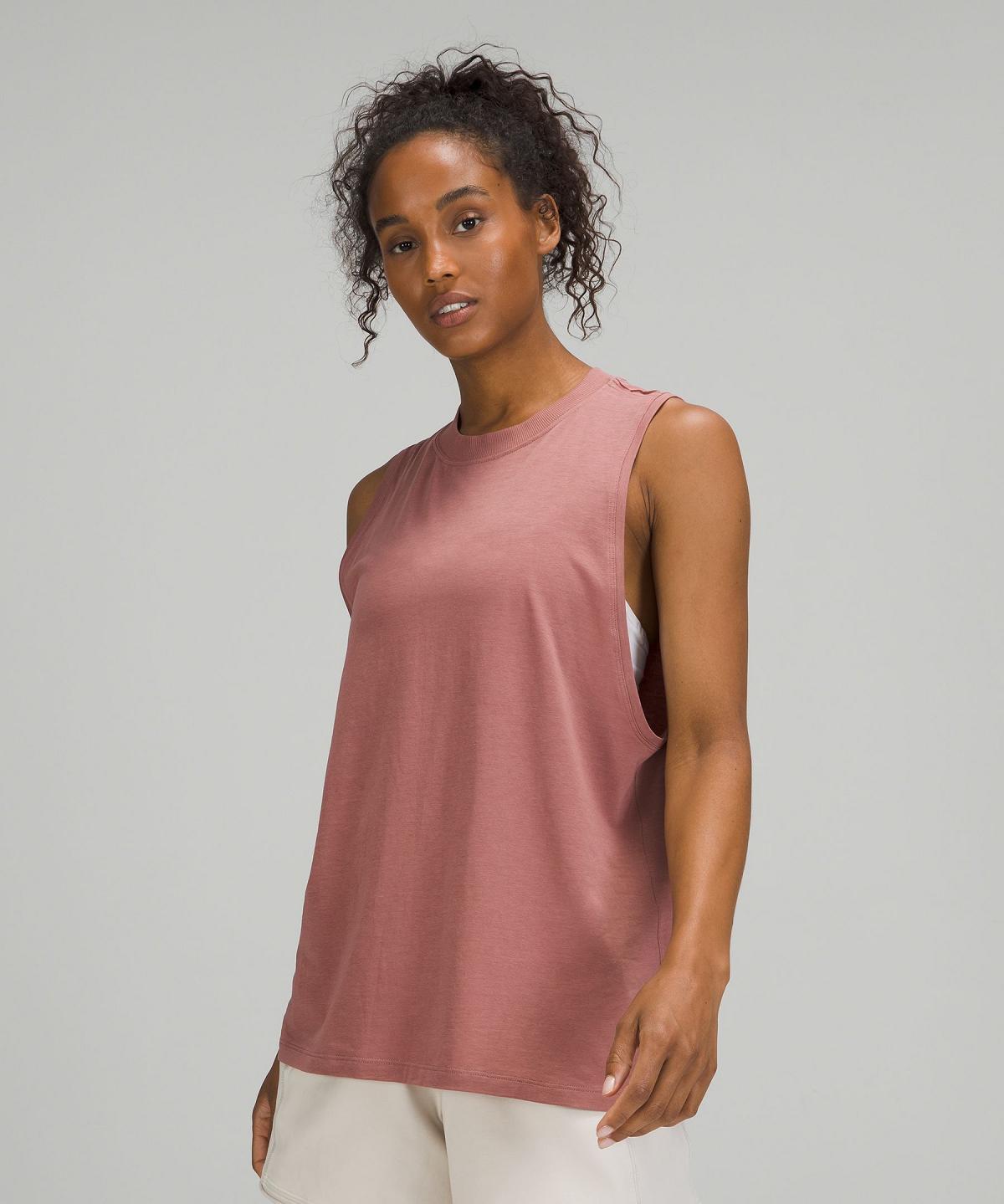 Lululemon All Yours Tank Top Dame Rosa | NO_LuLu10895