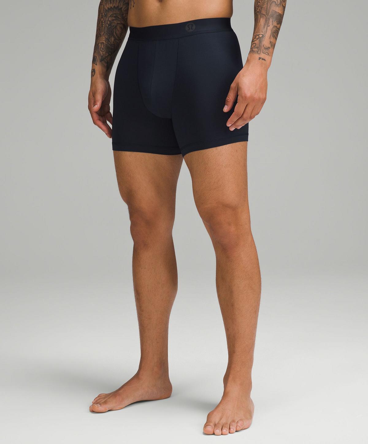 Lululemon Always In Motion Boxer 5" Undertøy Herre Svarte Brune Marineblå Blå | NO_LuLu97302