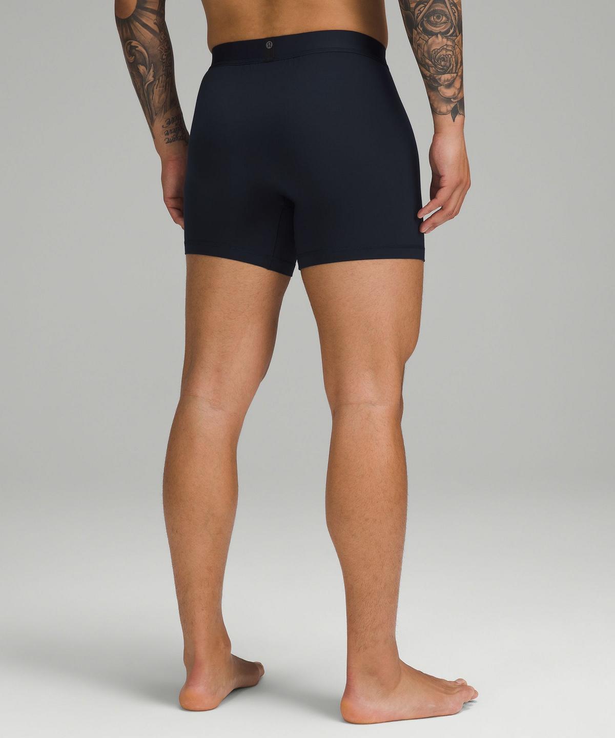 Lululemon Always In Motion Boxer 5" Undertøy Herre Svarte Brune Marineblå Blå | NO_LuLu97302