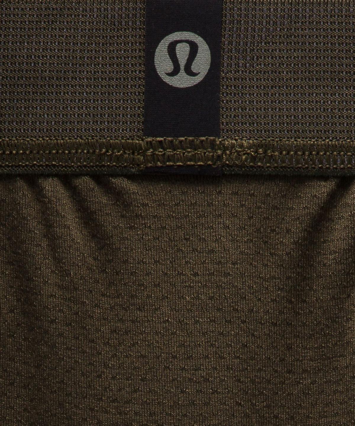 Lululemon Always In Motion Mesh Boxer 5" Undertøy Herre Mørke Olivengrønne | NO_LuLu79245