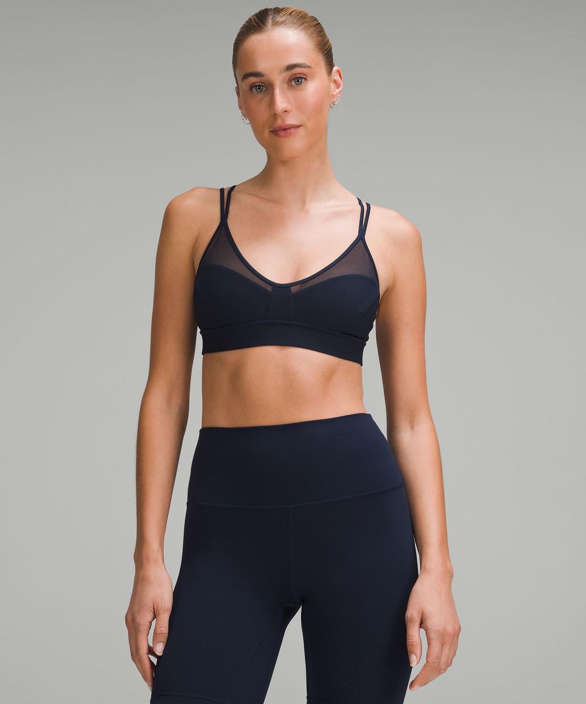 Lululemon Anew Sports BH Dame Marineblå | NO_LuLu54653