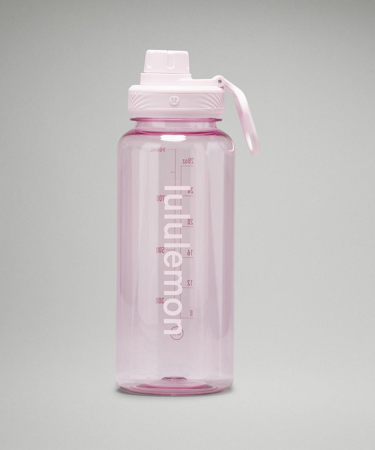 Lululemon Back to Life Clear Bottle 32oz Vannflasker Dame Rosa | NO_LuLu63421