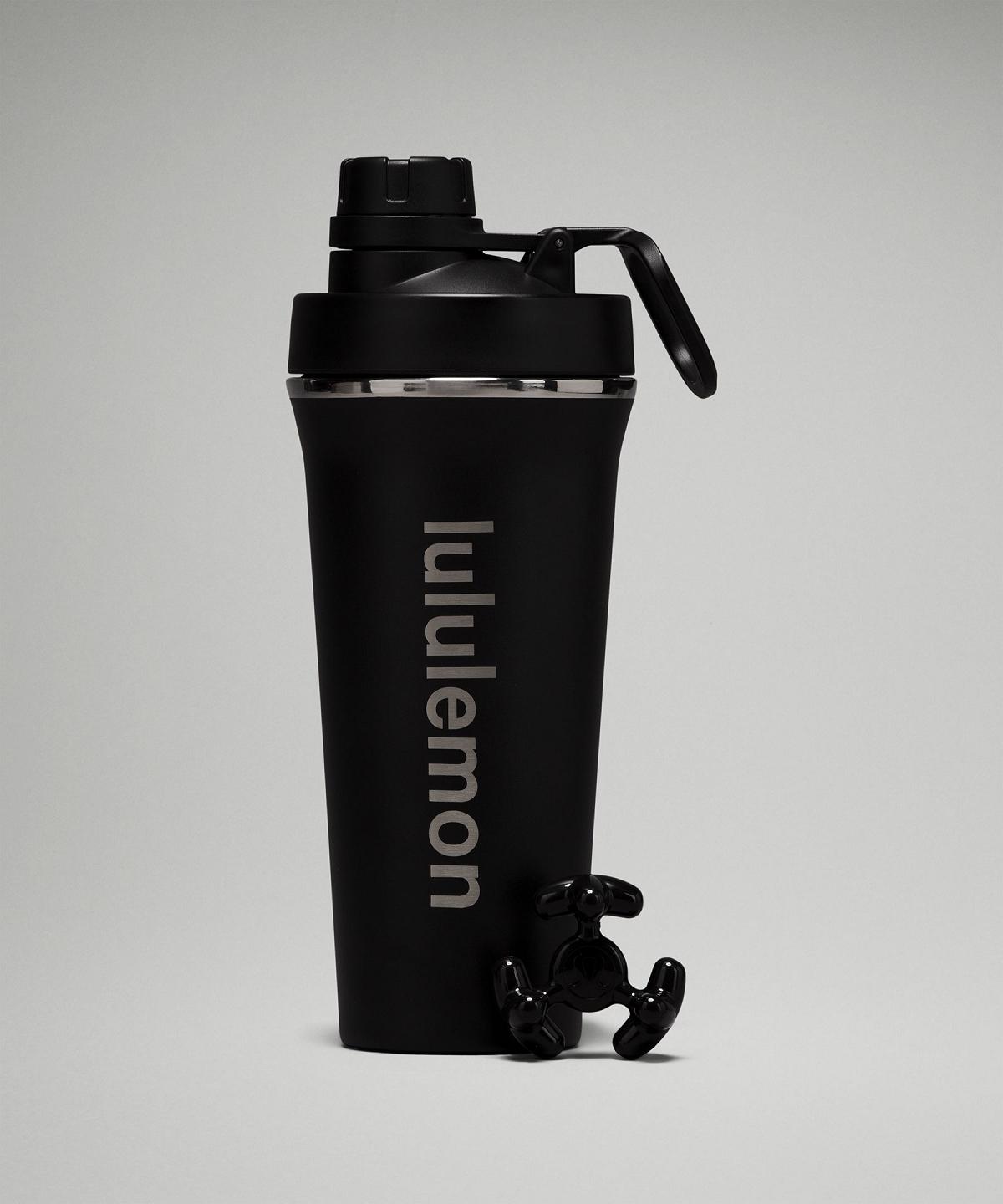 Lululemon Back to Life Shaker Bottle 24oz Vannflasker Dame Svarte | NO_LuLu29457