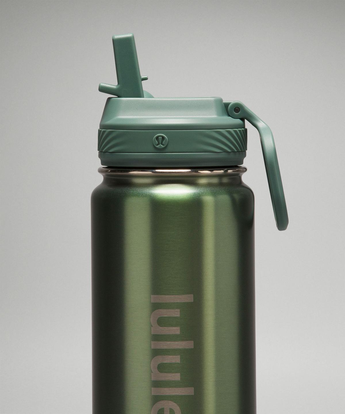 Lululemon Back to Life Sport Bottle 24oz Vannflasker Dame Grønn | NO_LuLu39253