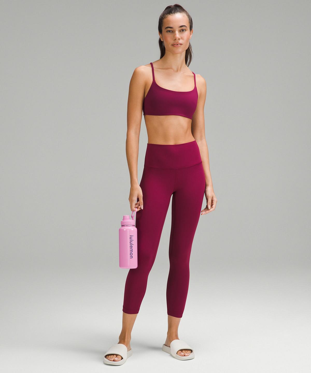 Lululemon Back to Life Sport Bottle 32oz Vannflasker Dame Rosa | NO_LuLu44064