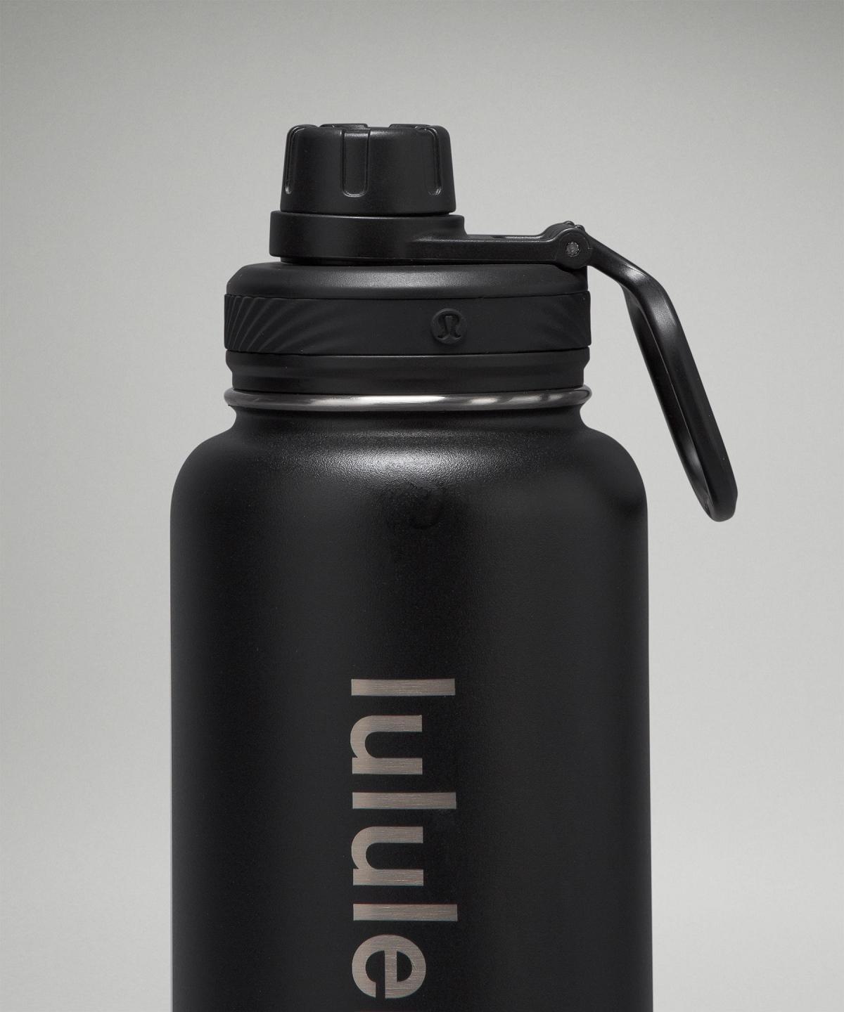 Lululemon Back to Life Sport Bottle 32oz Vannflasker Dame Svarte | NO_LuLu97414