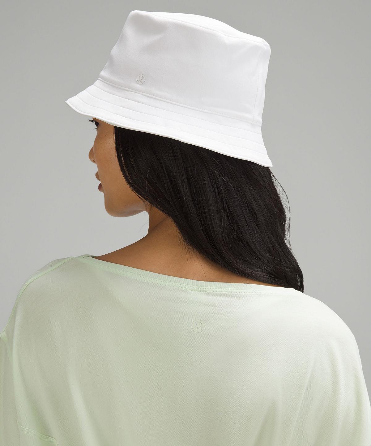 Lululemon Both Ways Reversible Bucket Hatt Herre Hvite | NO_LuLu80737