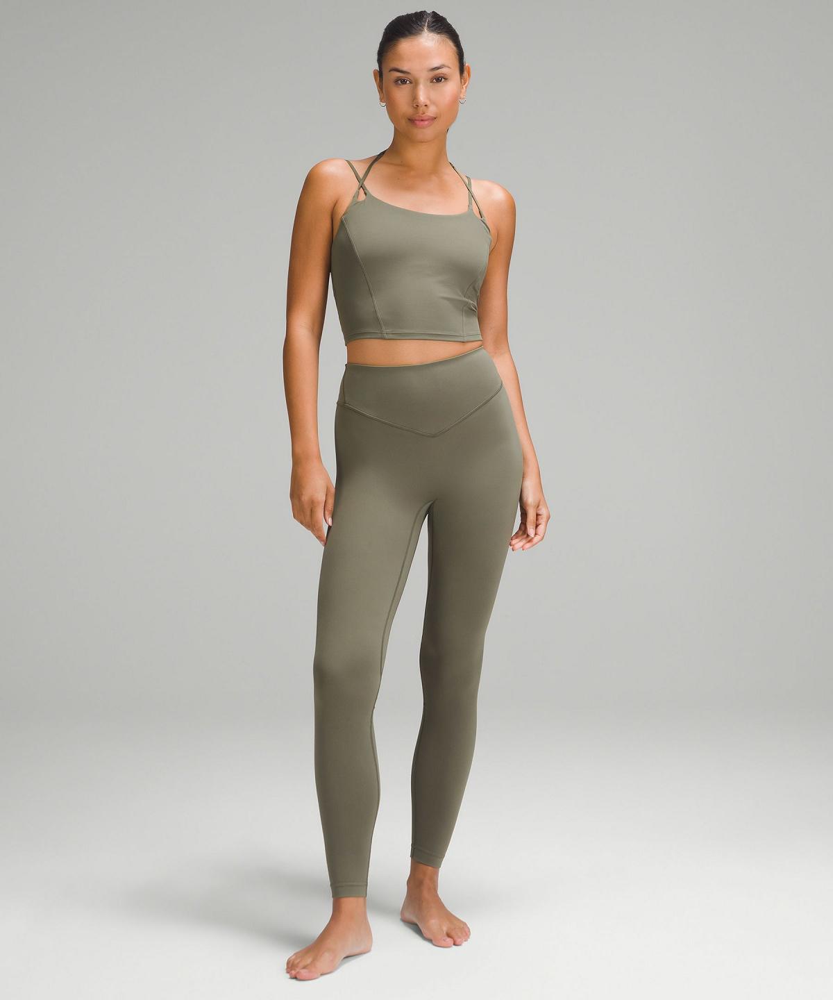 Lululemon Breezethrough High-Rise Tight 28" Bukse Dame Grønn | NO_LuLu35741