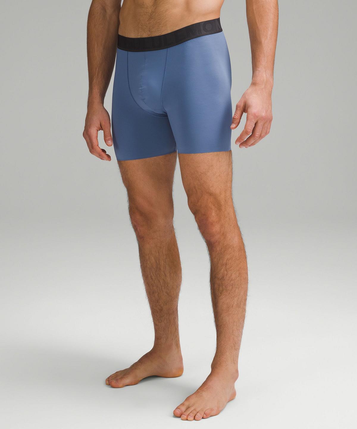 Lululemon Built to Move Boxer 5" Undertøy Herre Blå | NO_LuLu59392