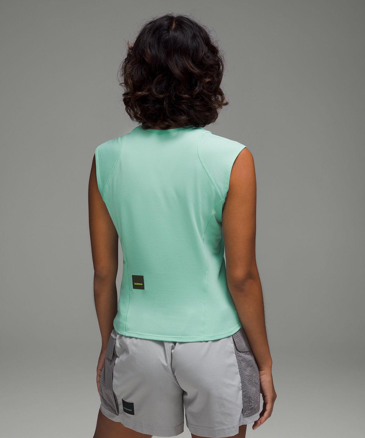 Lululemon Cap Sleeve Hiking Tank Top Dame Mint | NO_LuLu68695