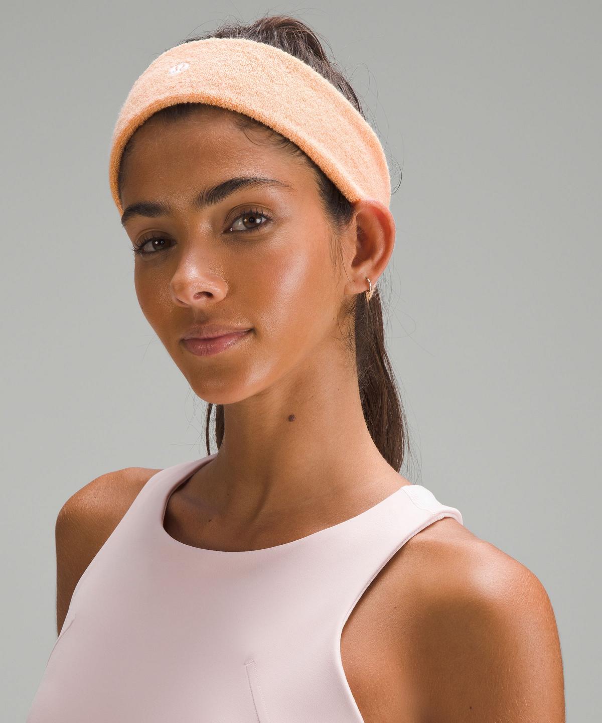 Lululemon Cotton Terry Sweatband Hårtilbehør Dame Korall | NO_LuLu23313