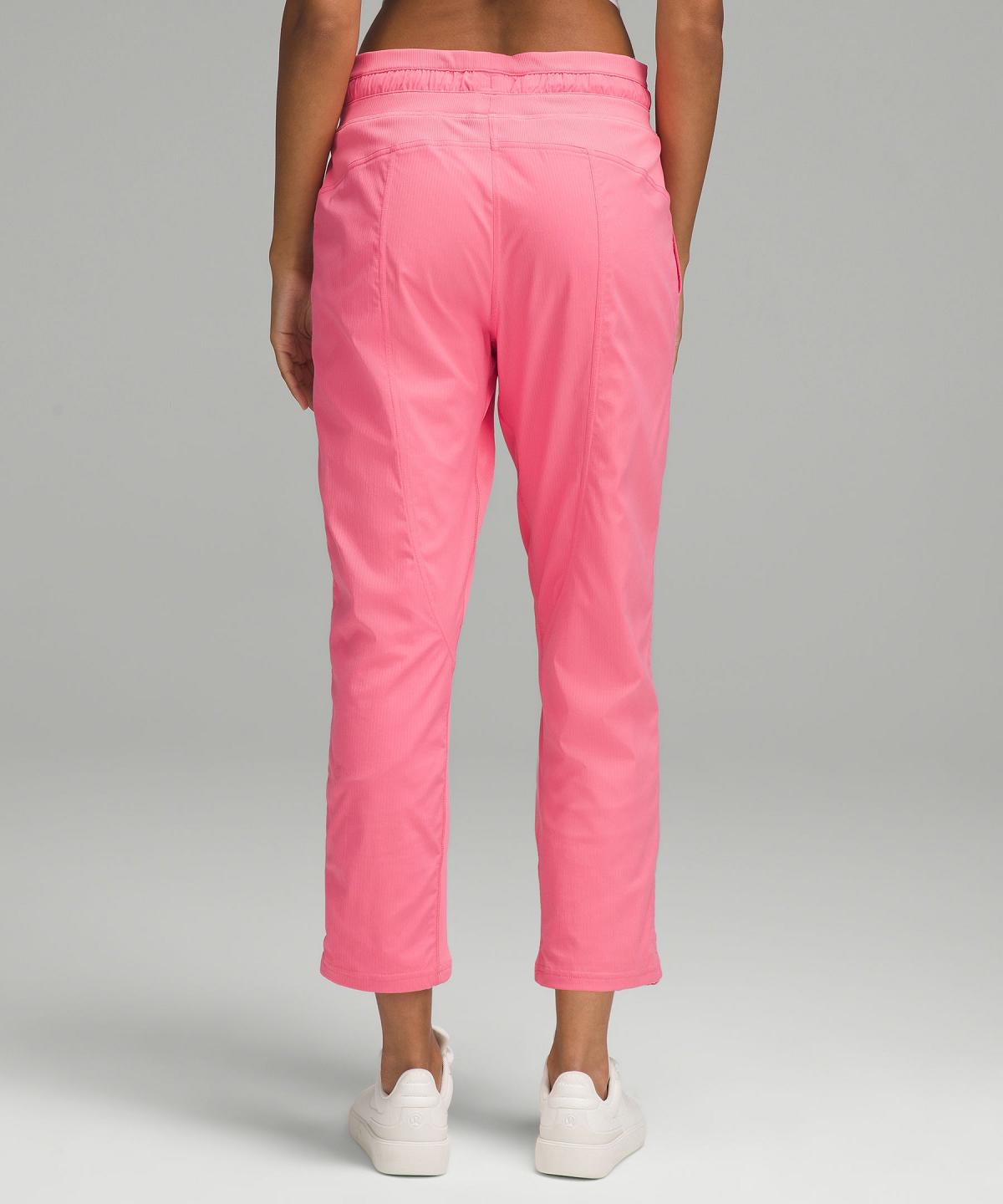 Lululemon Dance Studio Mid-Rise Cropped Bukse Dame Rosa | NO_LuLu78127