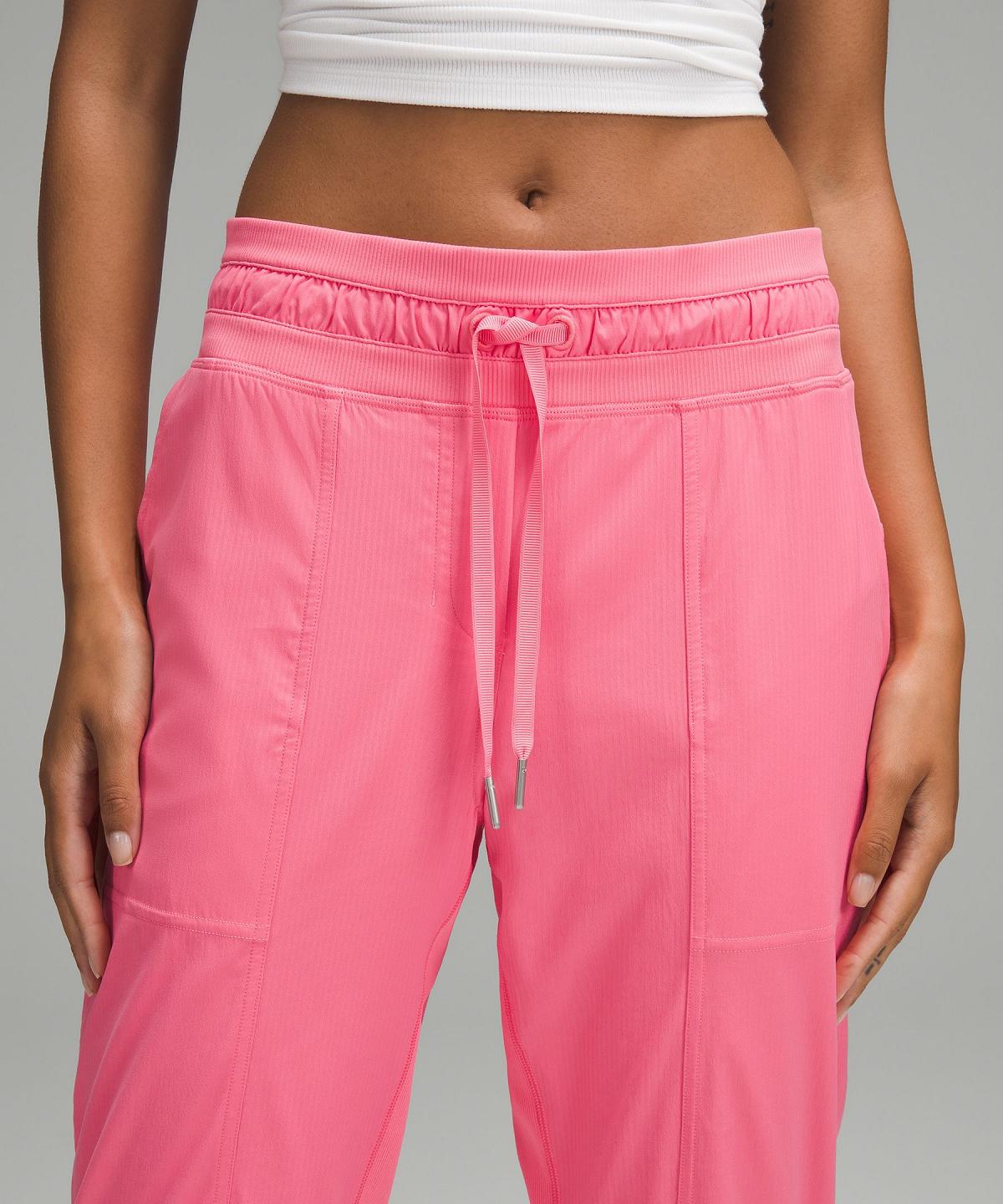 Lululemon Dance Studio Mid-Rise Cropped Bukse Dame Rosa | NO_LuLu78127