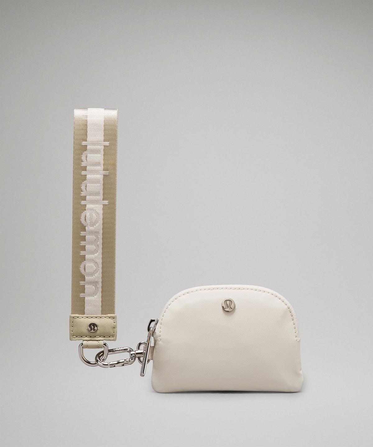 Lululemon Dual Pouch Wristlet Lommebøker Og Lommer Bag Beige Hvite | NO_LuLu49314