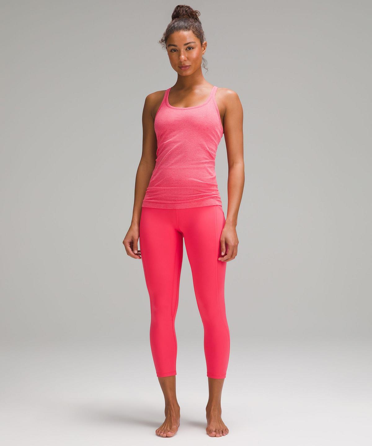 Lululemon Ebb to Street Light Support, B/C Cup Tank Top Dame Rosa | NO_LuLu69499