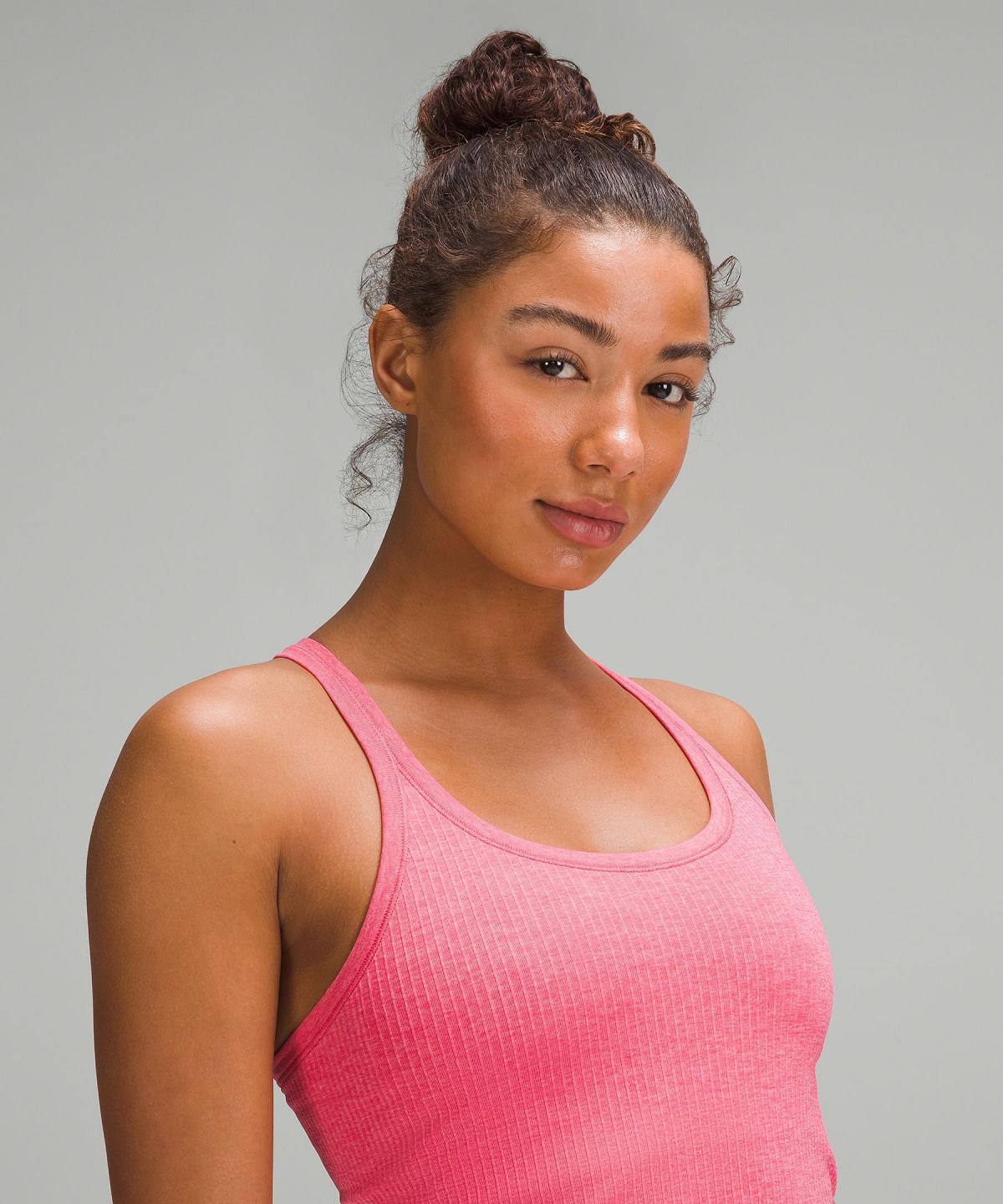 Lululemon Ebb to Street Light Support, B/C Cup Tank Top Dame Rosa | NO_LuLu69499